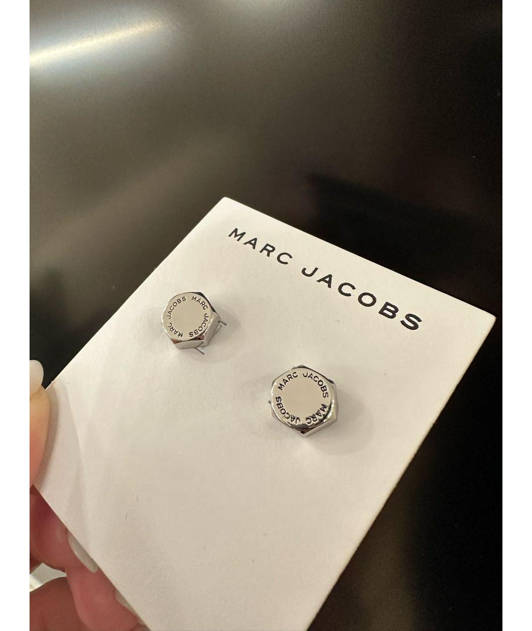 MARC JACOBS Серебряные металлические серьги, фото 2