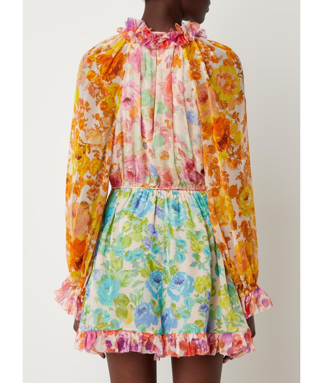 ZIMMERMANN Мульти шелковый комбинезон, фото 6
