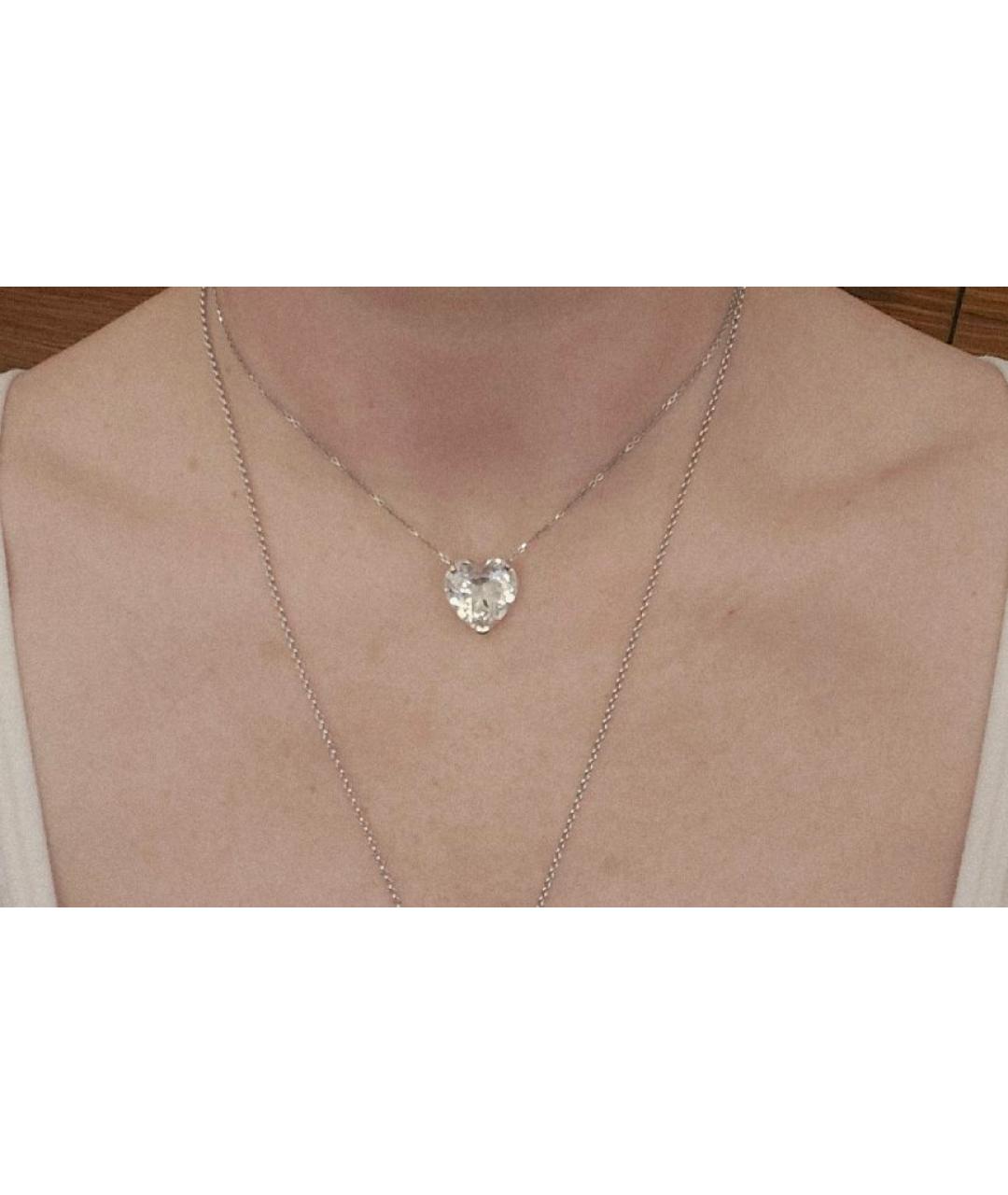 YANA JEWELLERY Белое колье из белого золота, фото 4