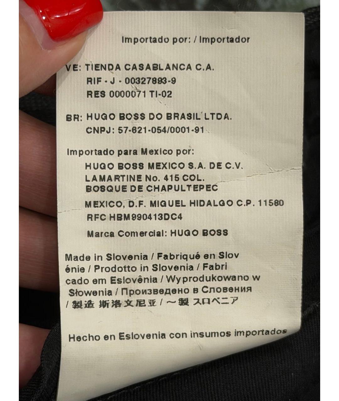 HUGO BOSS Серые шерстяные классические брюки, фото 6