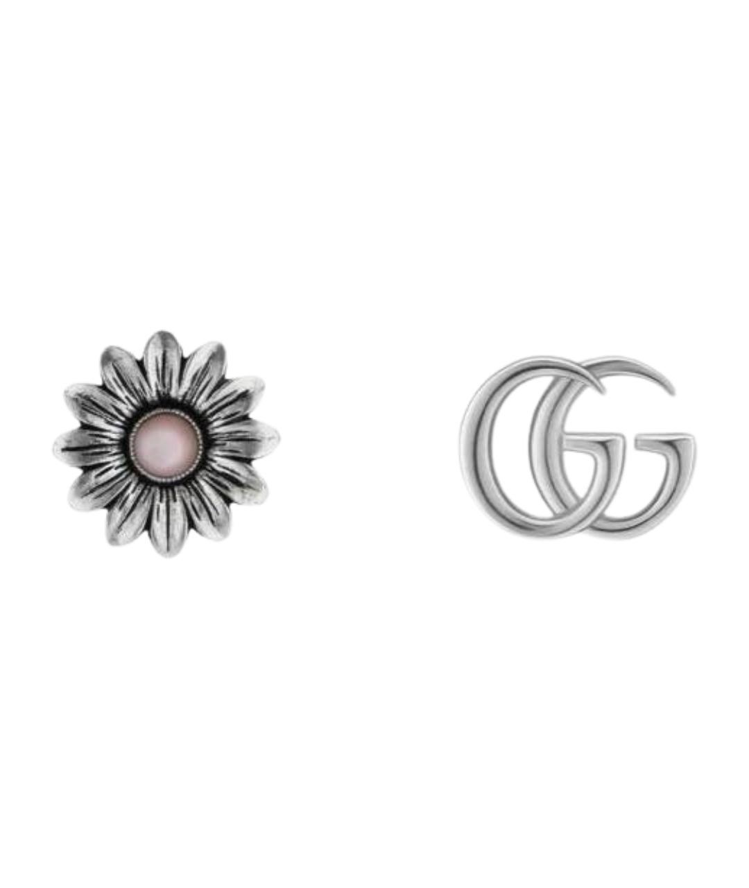 GUCCI Серебряные серебряные серьги, фото 1