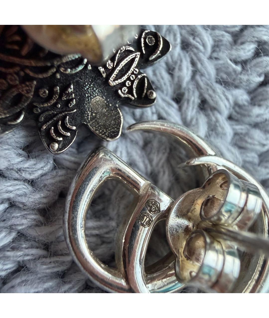 GUCCI Серебряные серебряные серьги, фото 4