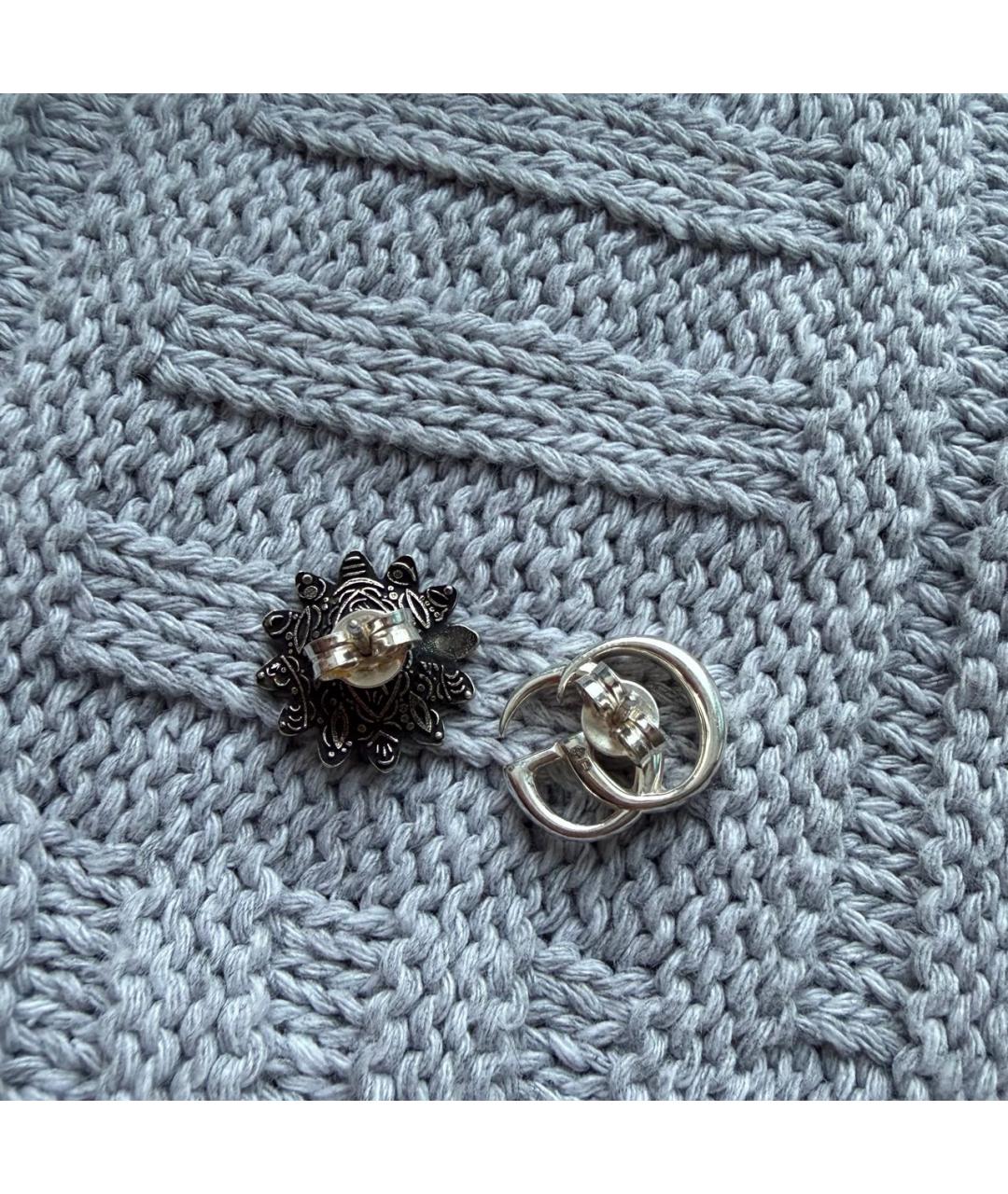 GUCCI Серебряные серебряные серьги, фото 3