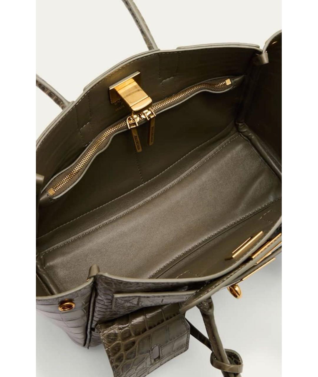 BALENCIAGA Кожаная сумка тоут, фото 4