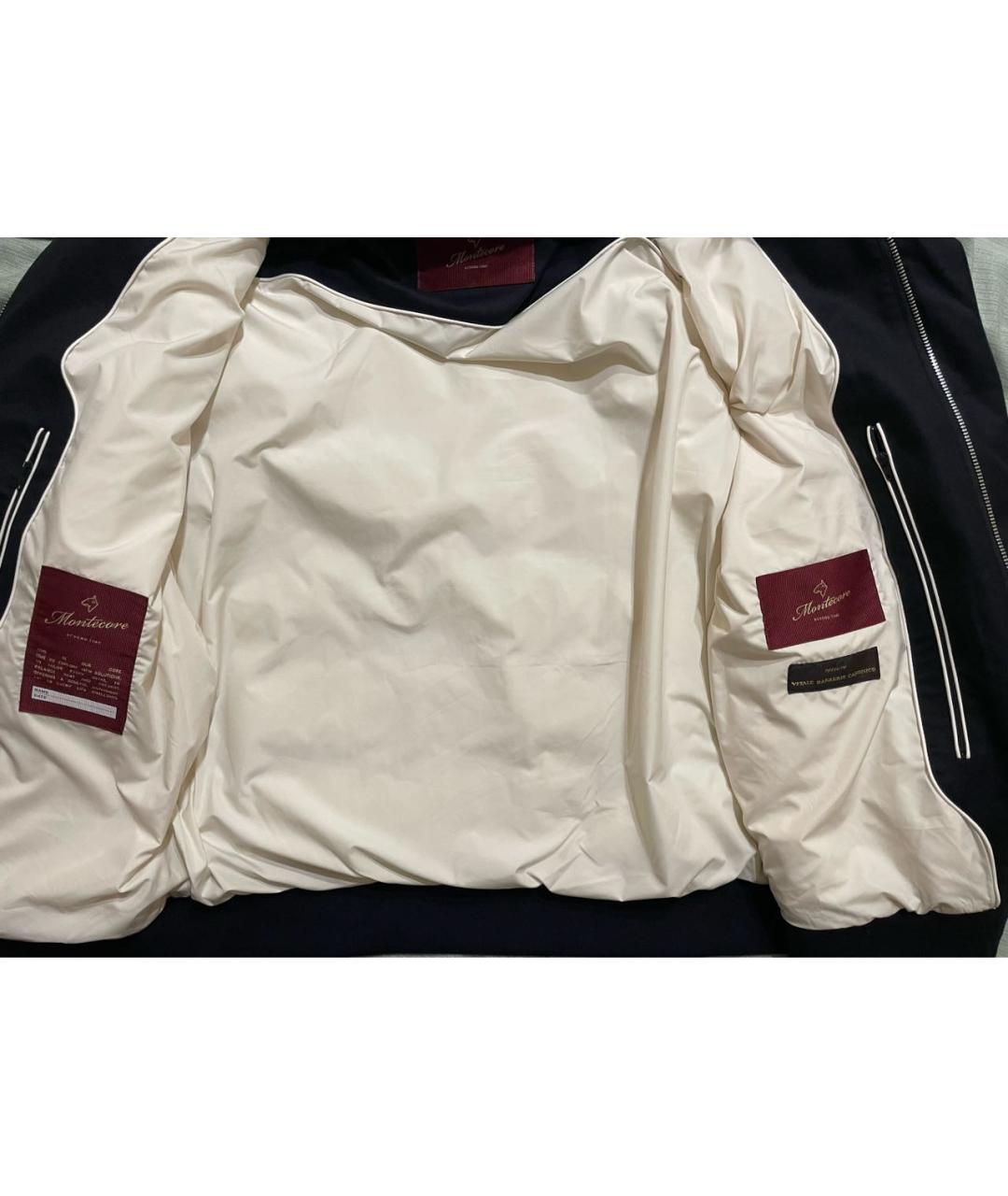 MONTECORE Темно-синяя шерстяная куртка, фото 6