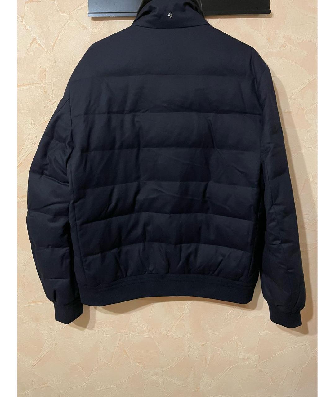 MONTECORE Темно-синяя шерстяная куртка, фото 2