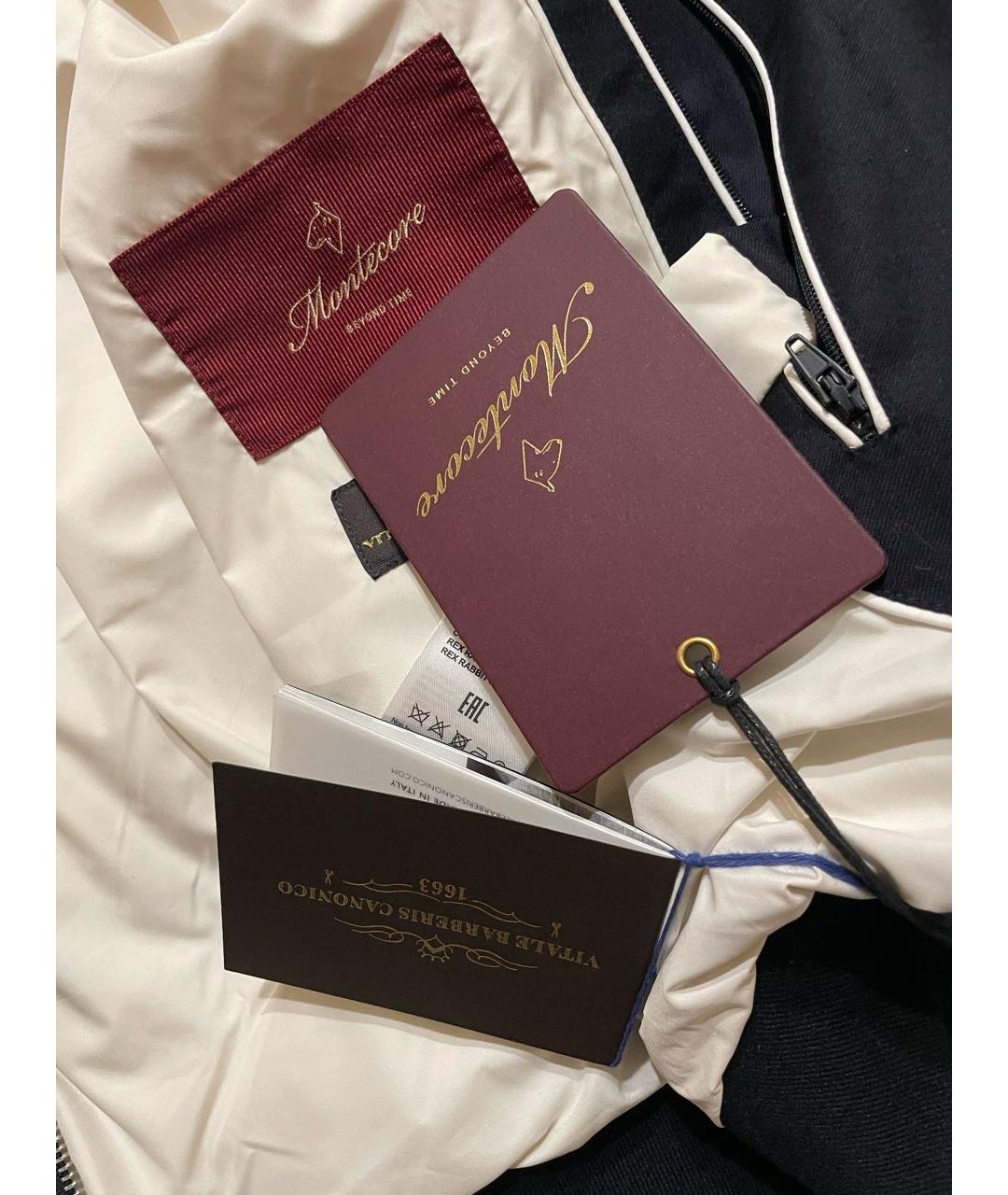 MONTECORE Темно-синяя шерстяная куртка, фото 8