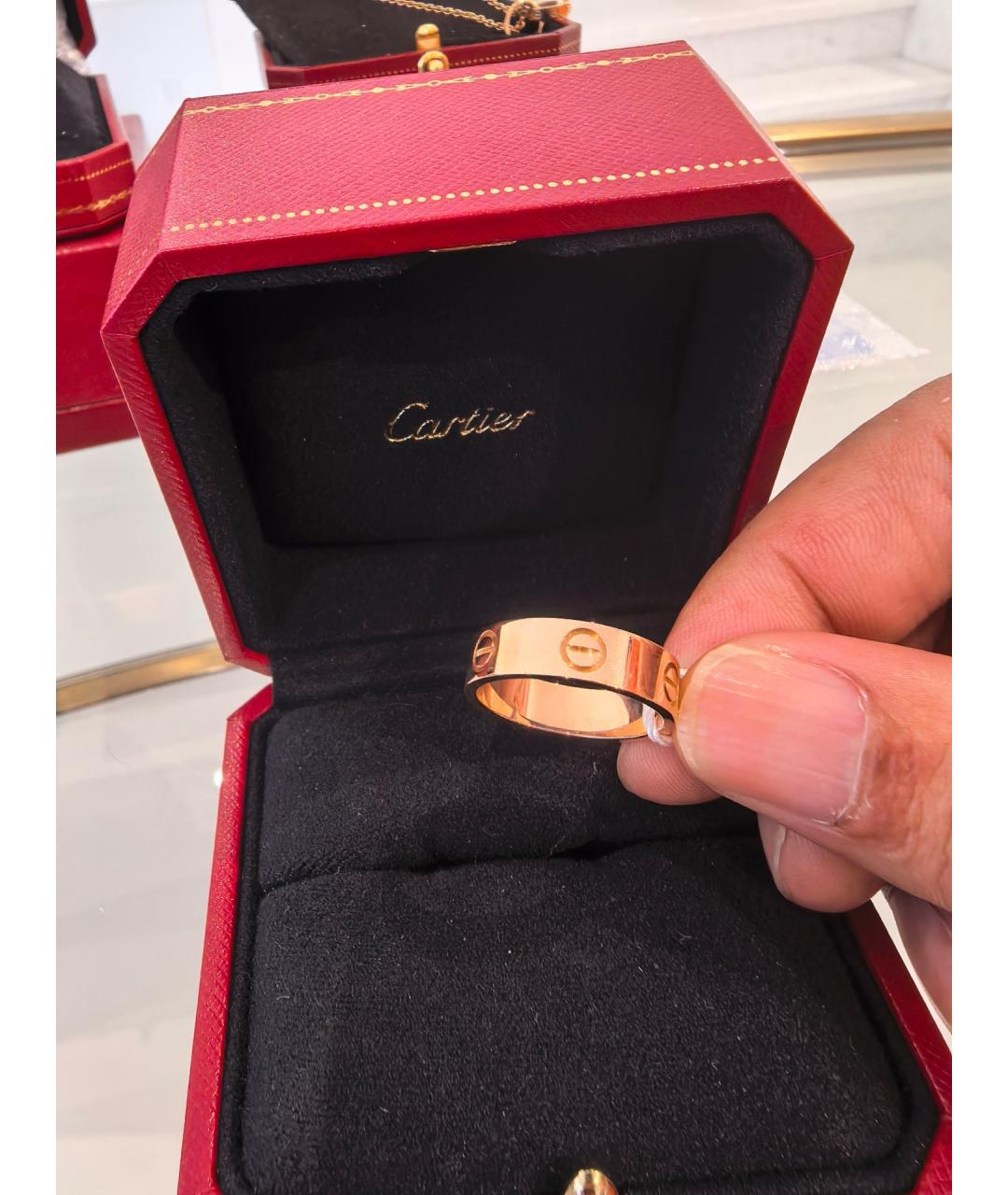 CARTIER Золотое кольцо из розового золота, фото 4