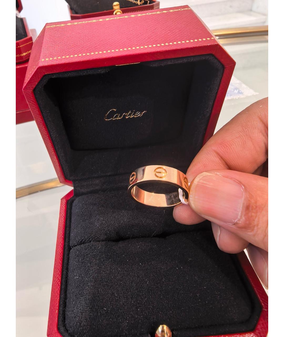 CARTIER Золотое кольцо из розового золота, фото 2