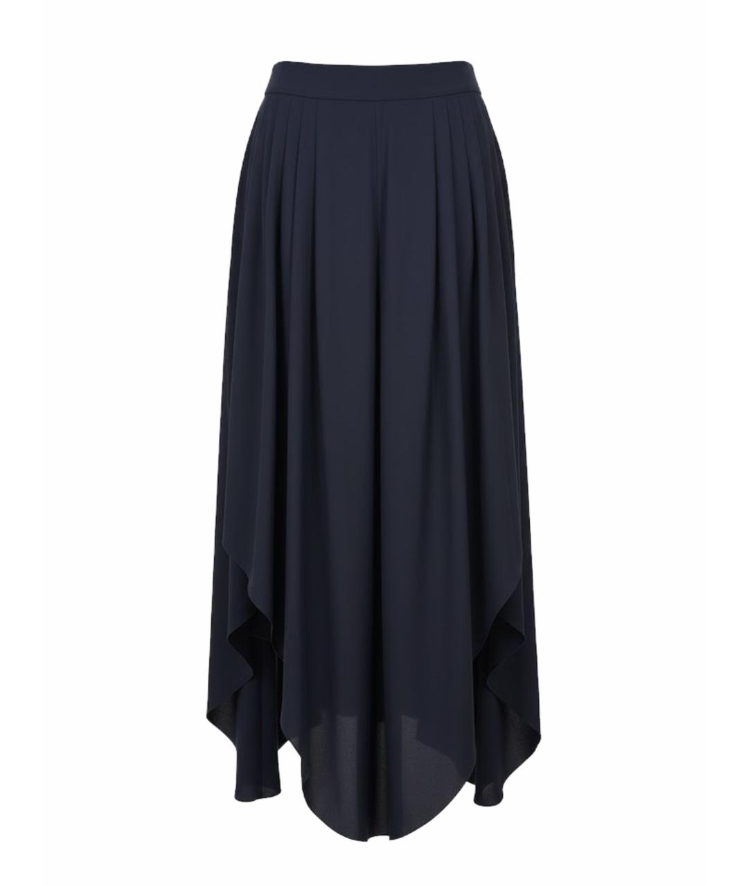 CHLOE Темно-синие шелковые кюлоты, фото 1