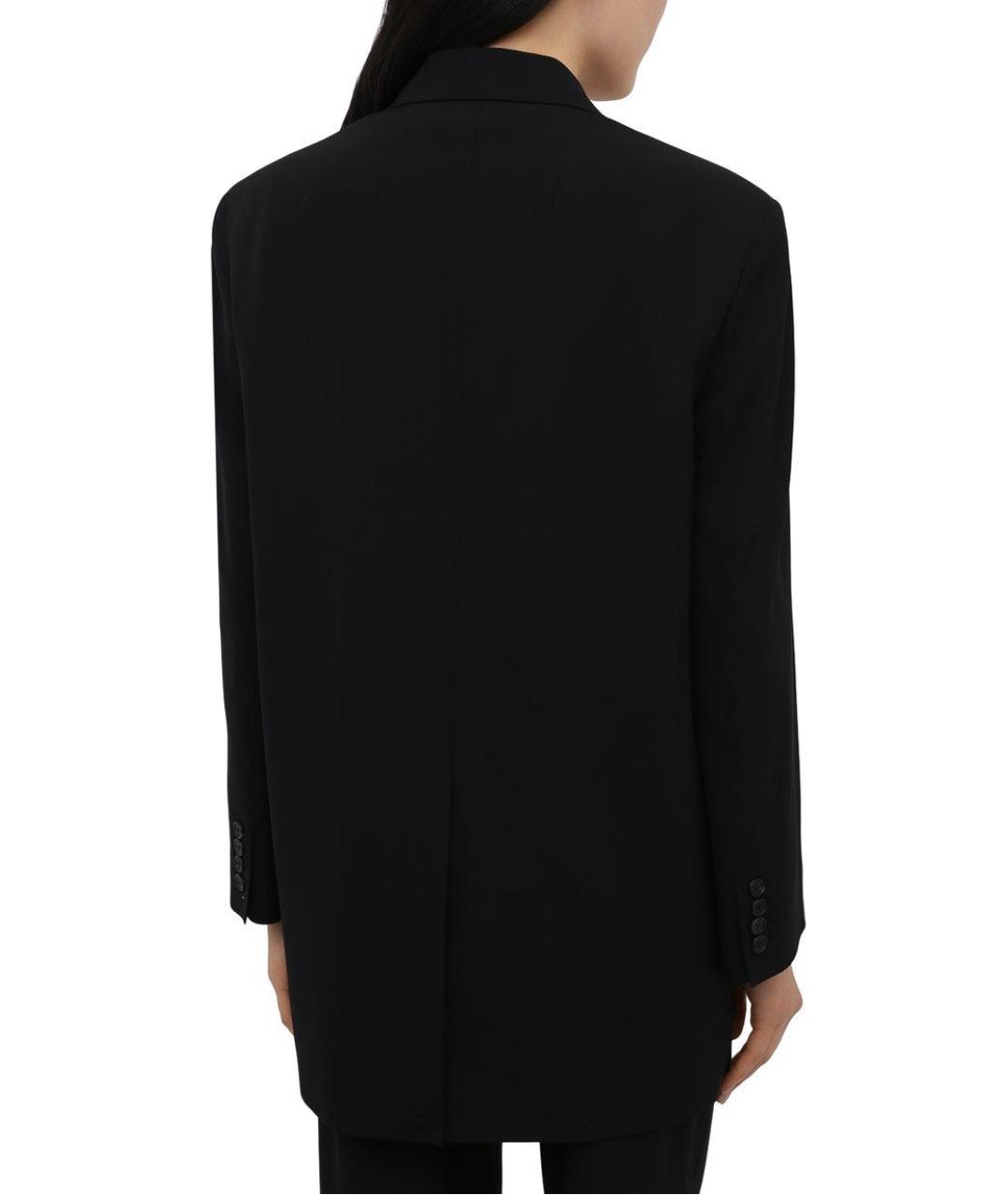THE ROW Черный шерстяной жакет/пиджак, фото 4