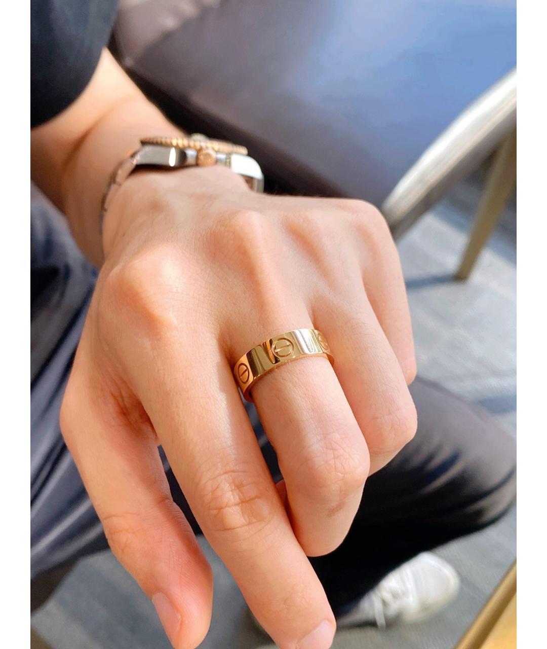 CARTIER Золотое кольцо из розового золота, фото 4