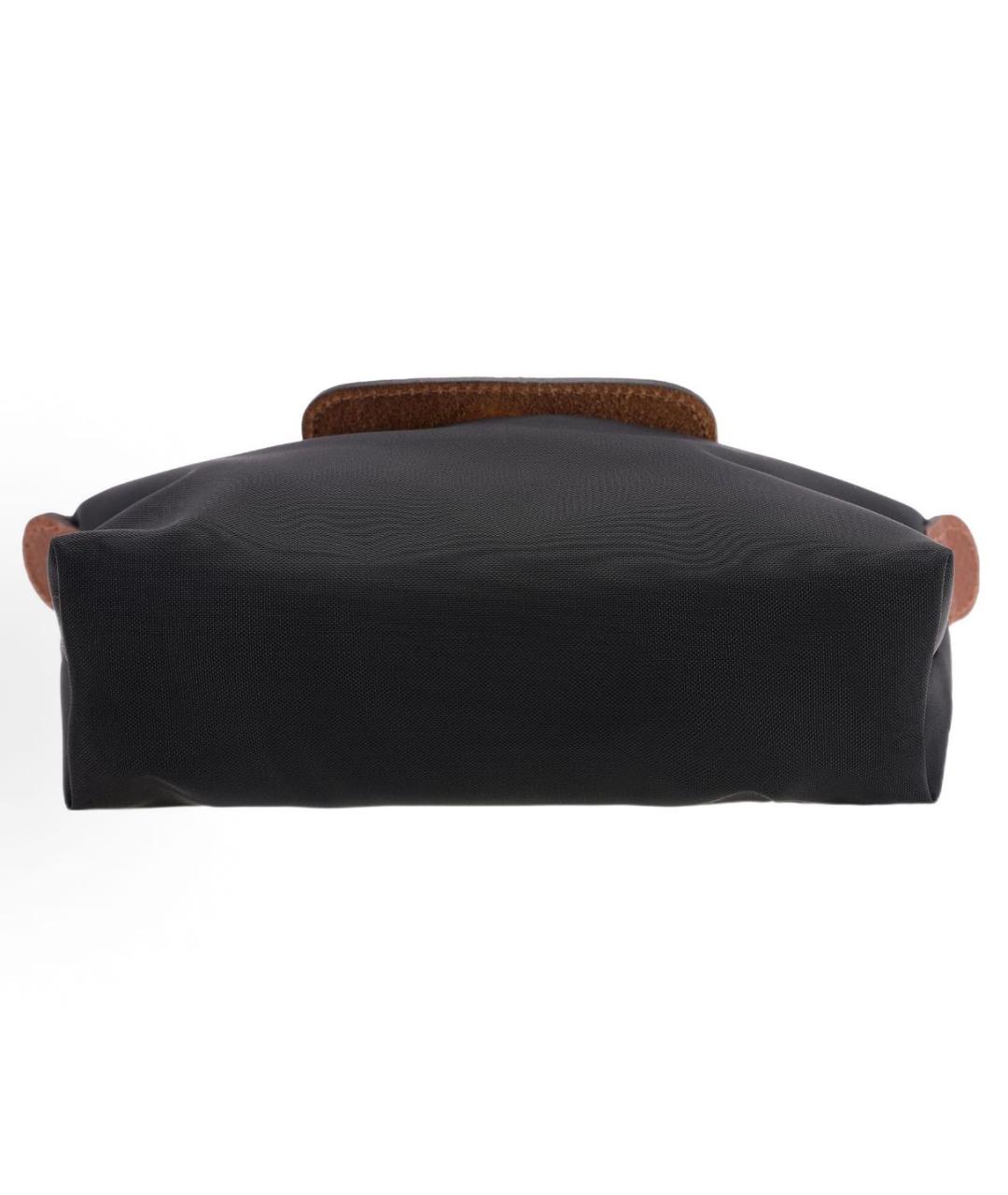 LONGCHAMP Черная сумка с короткими ручками, фото 4