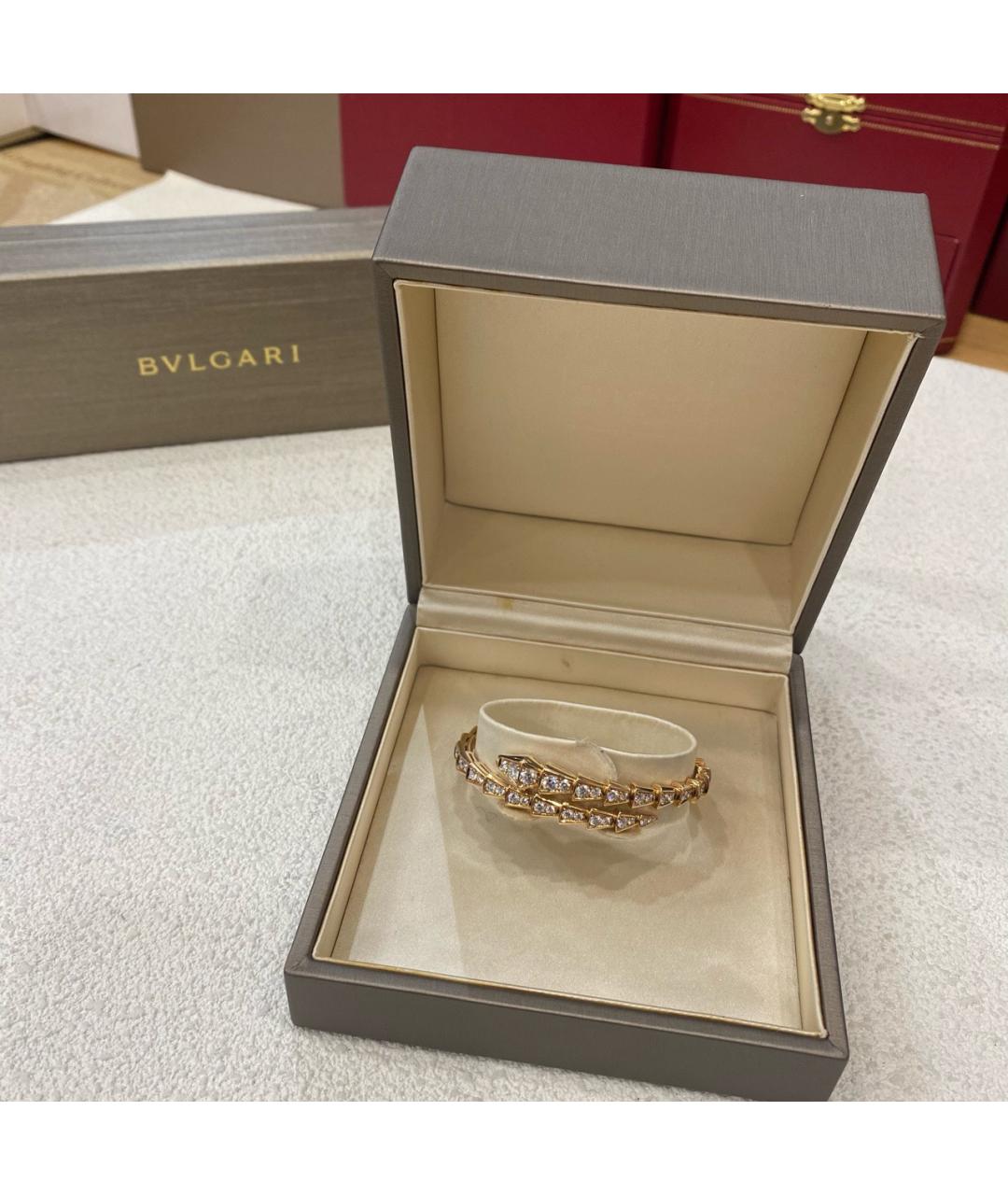 BVLGARI Золотой браслет из розового золота, фото 2