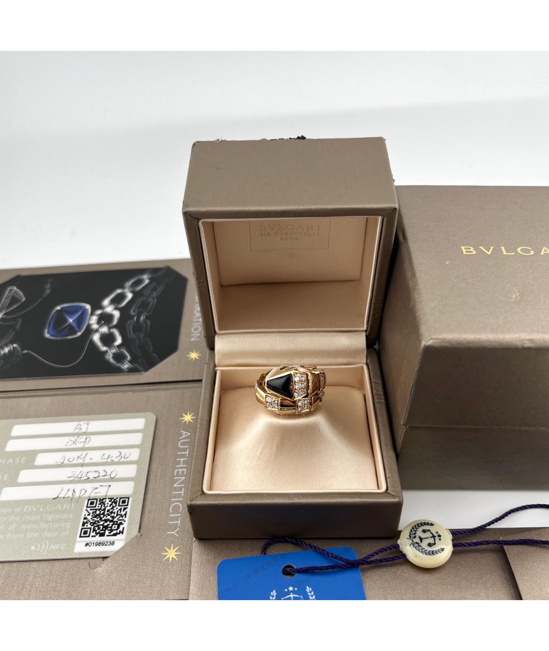 BVLGARI Золотое кольцо из розового золота, фото 4