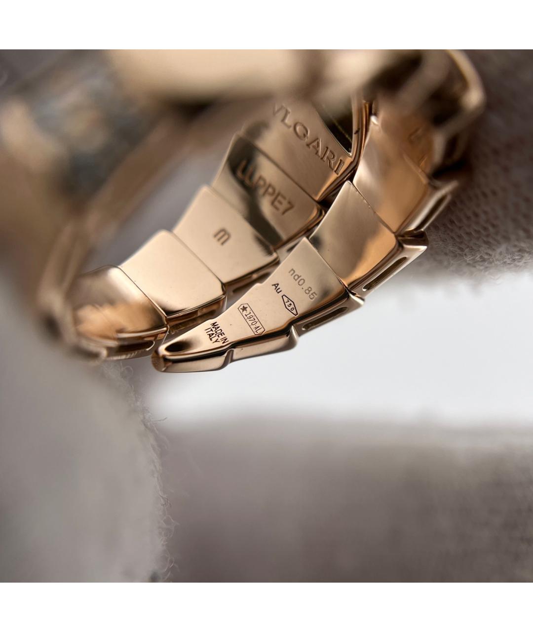 BVLGARI Золотое кольцо из розового золота, фото 5