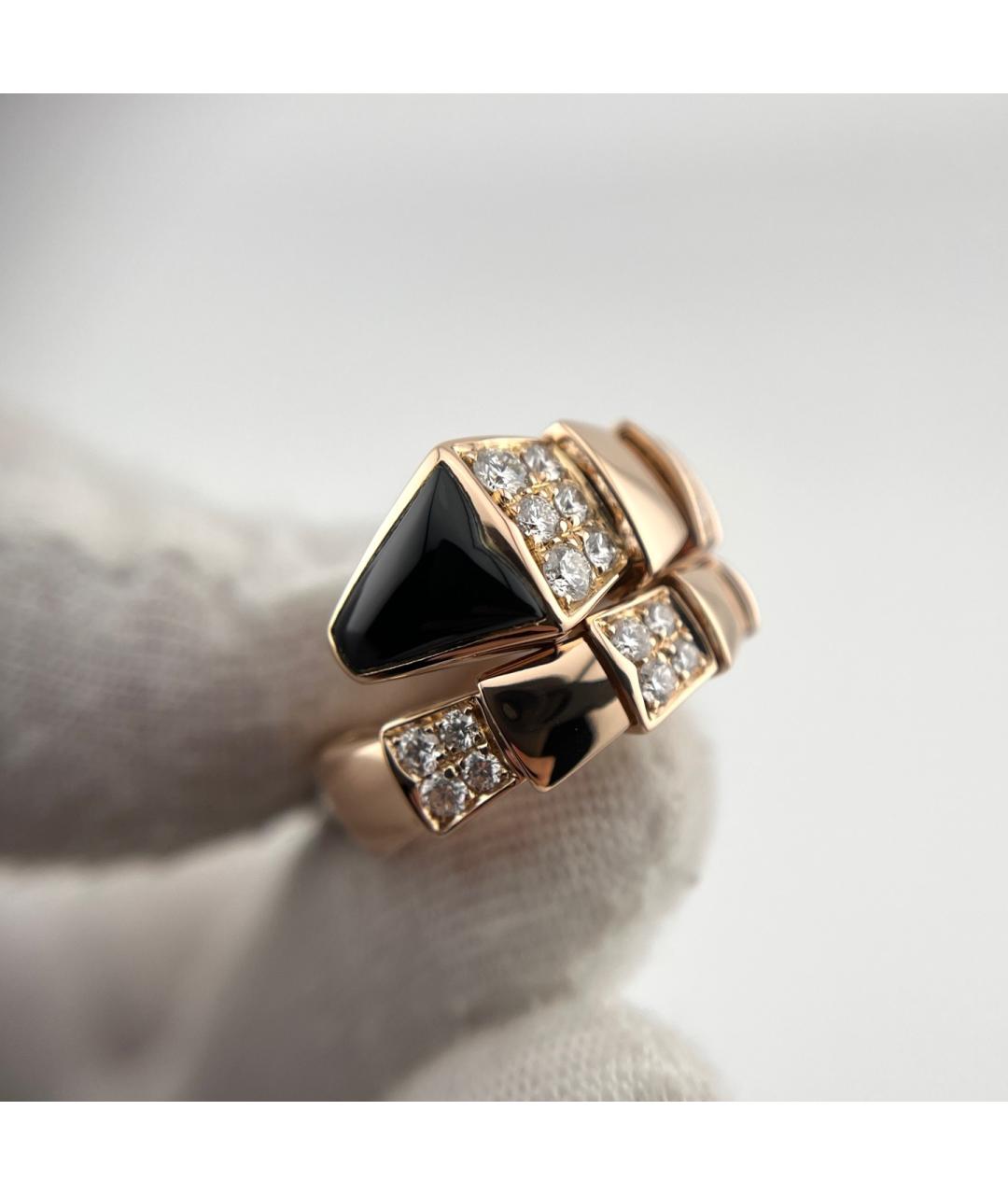 BVLGARI Золотое кольцо из розового золота, фото 7