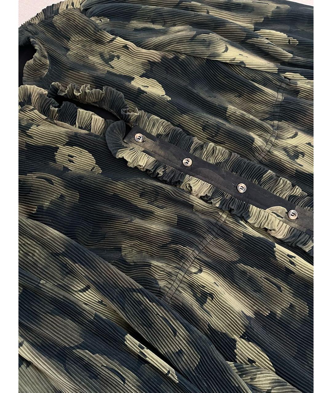 GANNI Зеленые полиэстеровое коктейльное платье, фото 4