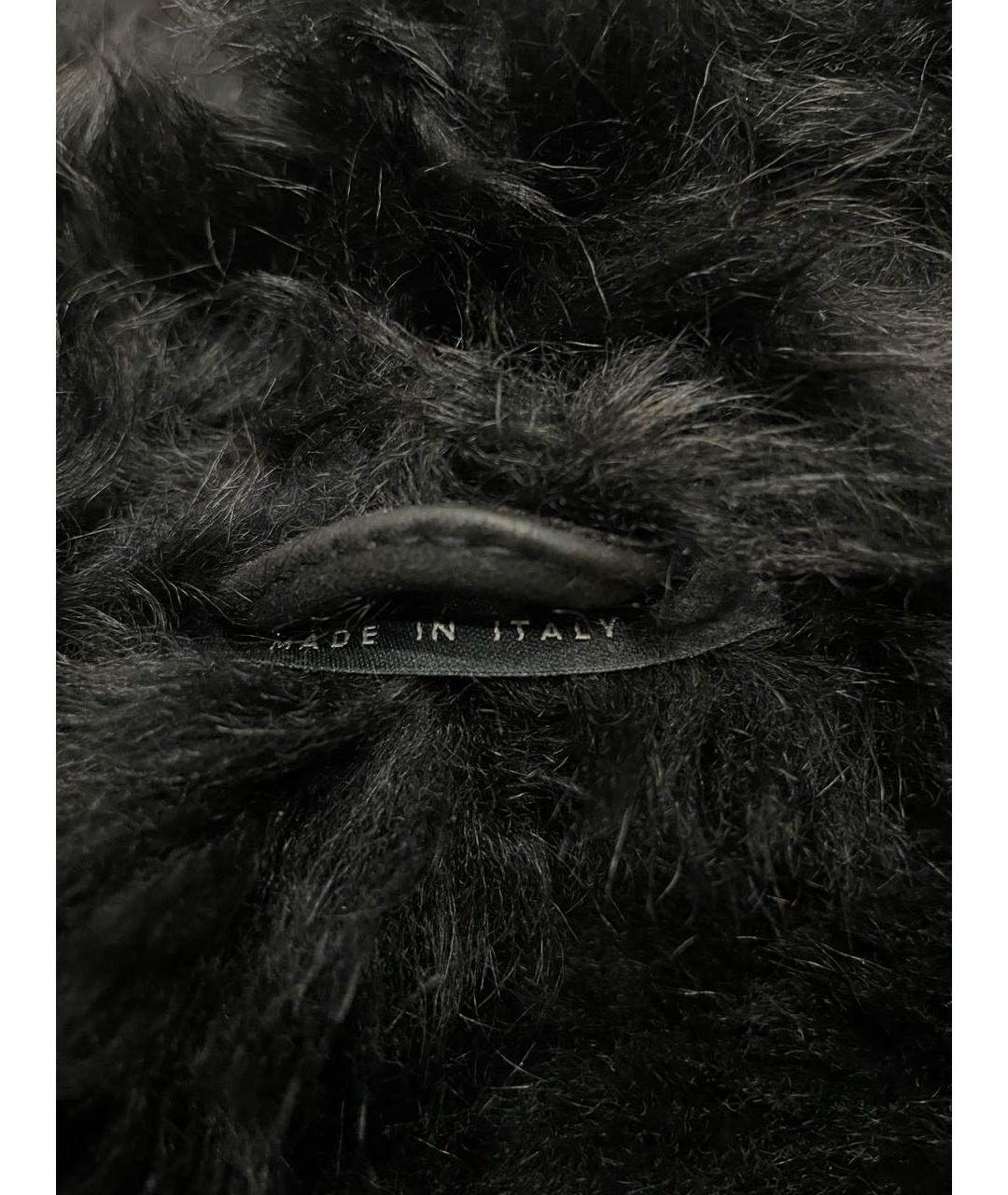 GUCCI Черная замшевая дубленка, фото 7