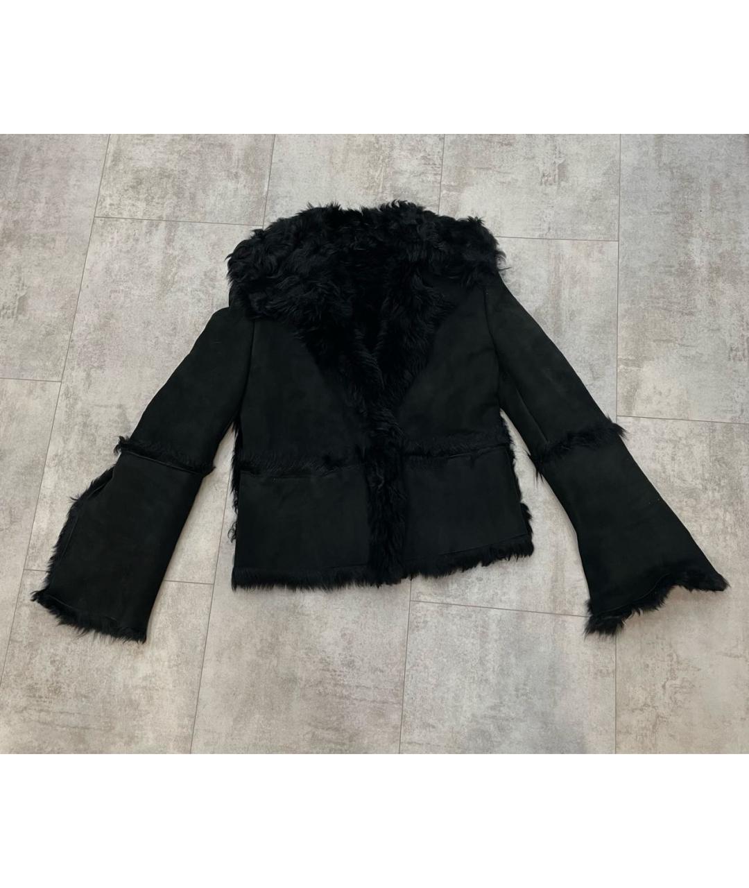 GUCCI Черная замшевая дубленка, фото 9