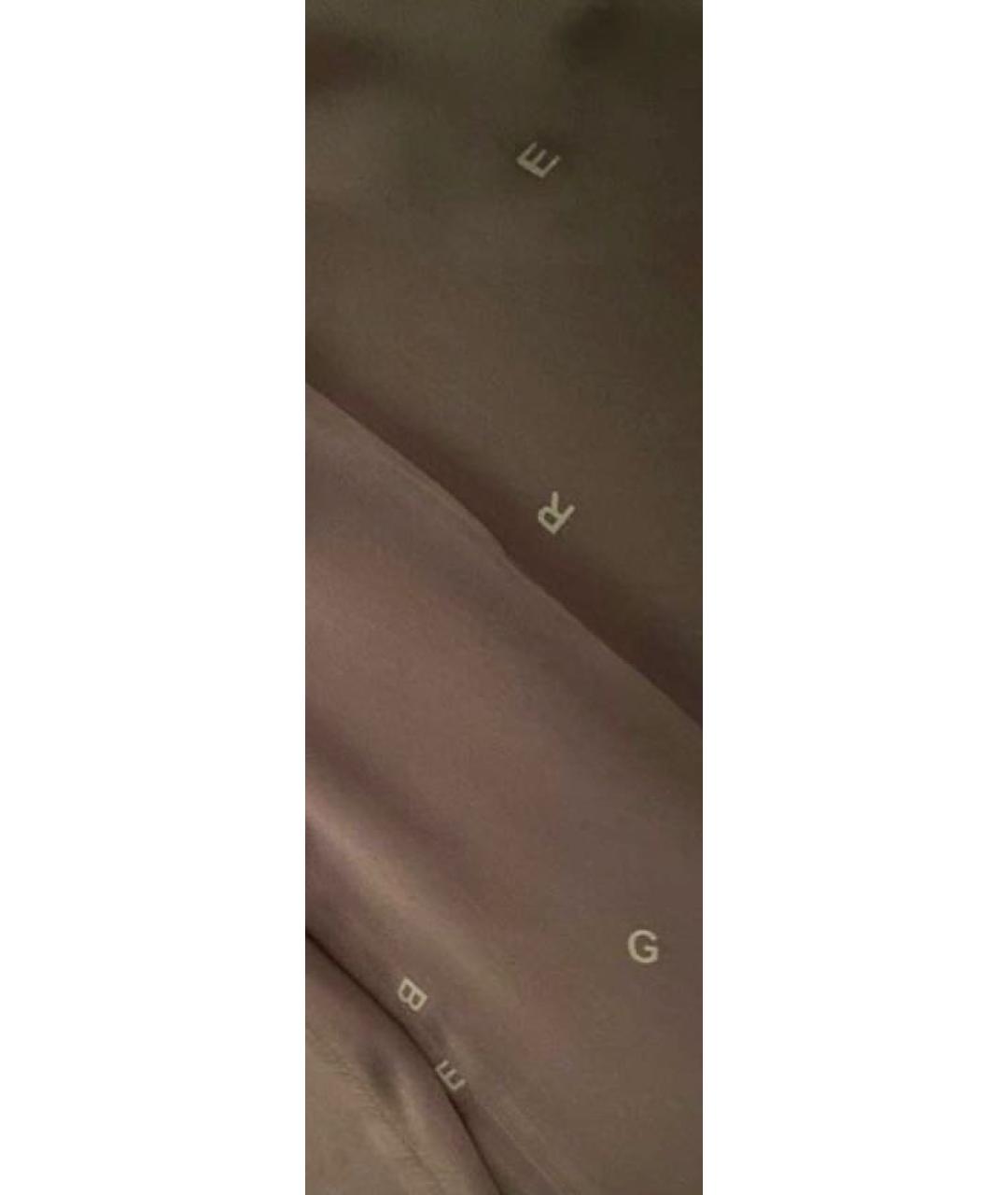 ICEBERG Черные шелковые брюки широкие, фото 2