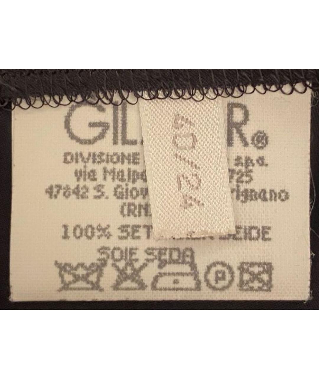 ICEBERG Черные шелковые брюки широкие, фото 6