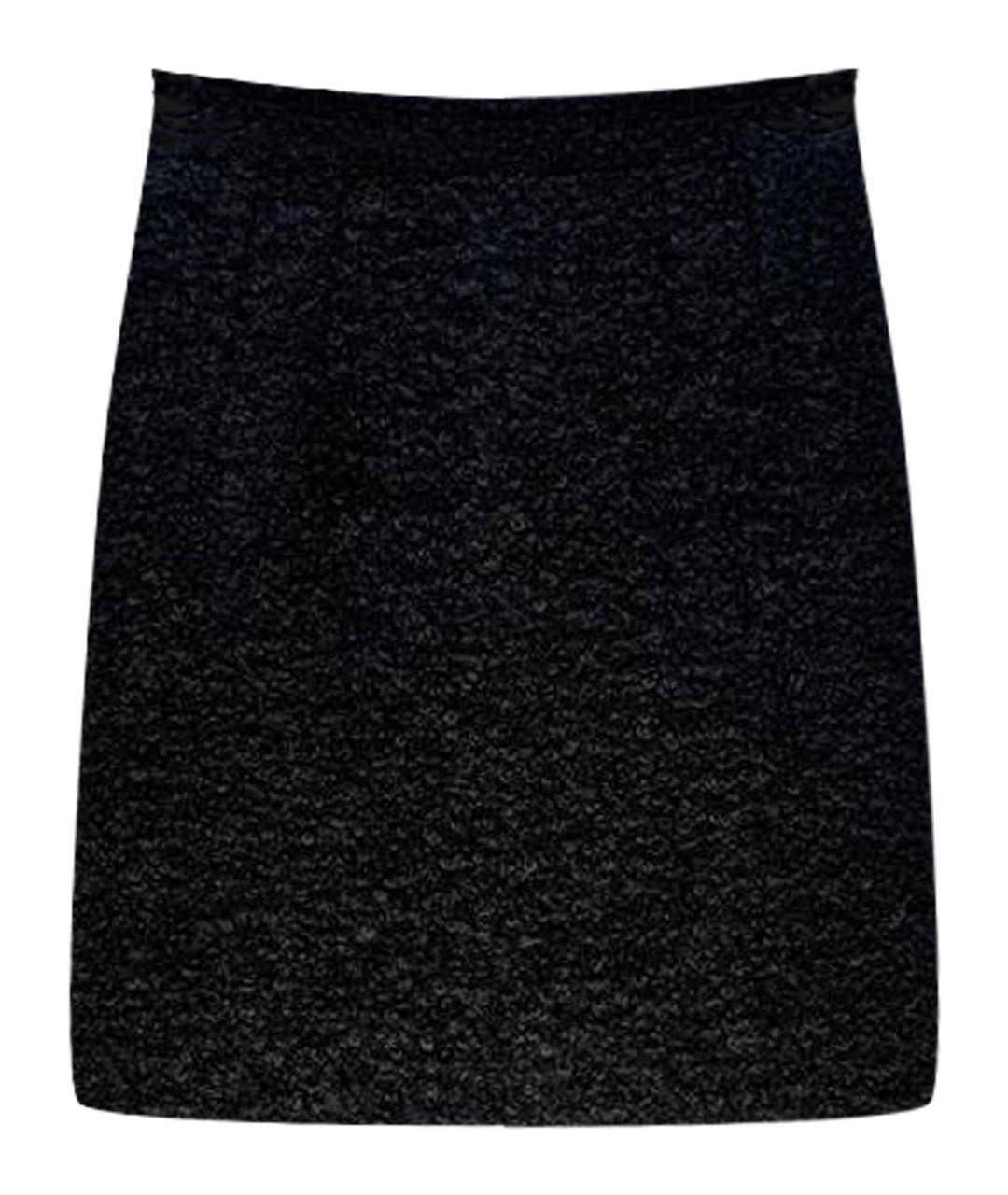 DOLCE&GABBANA Черная юбка мини, фото 1