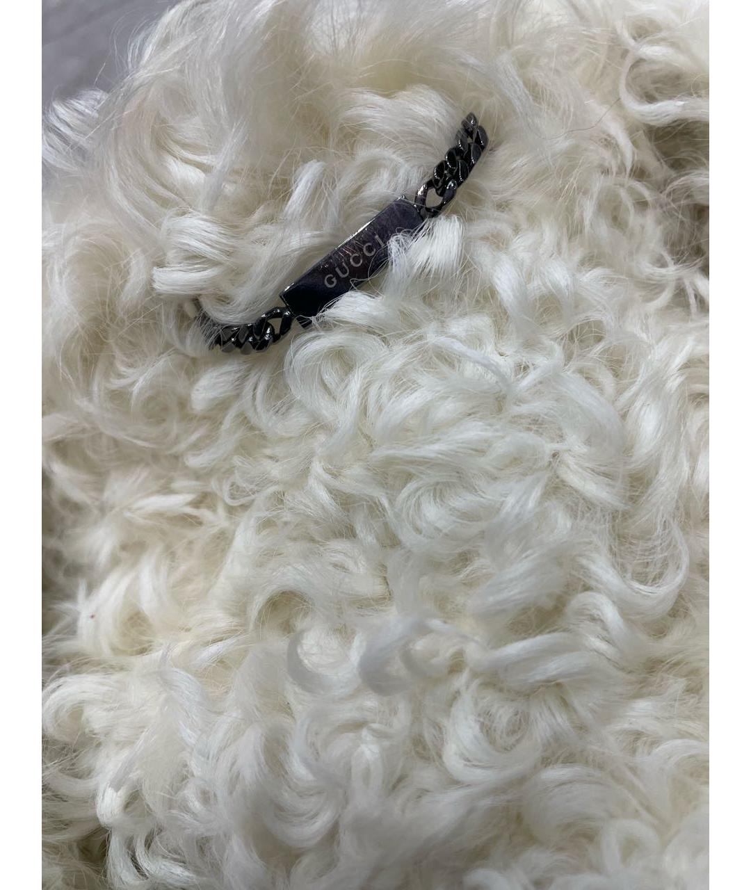 GUCCI Белая замшевая дубленка, фото 4