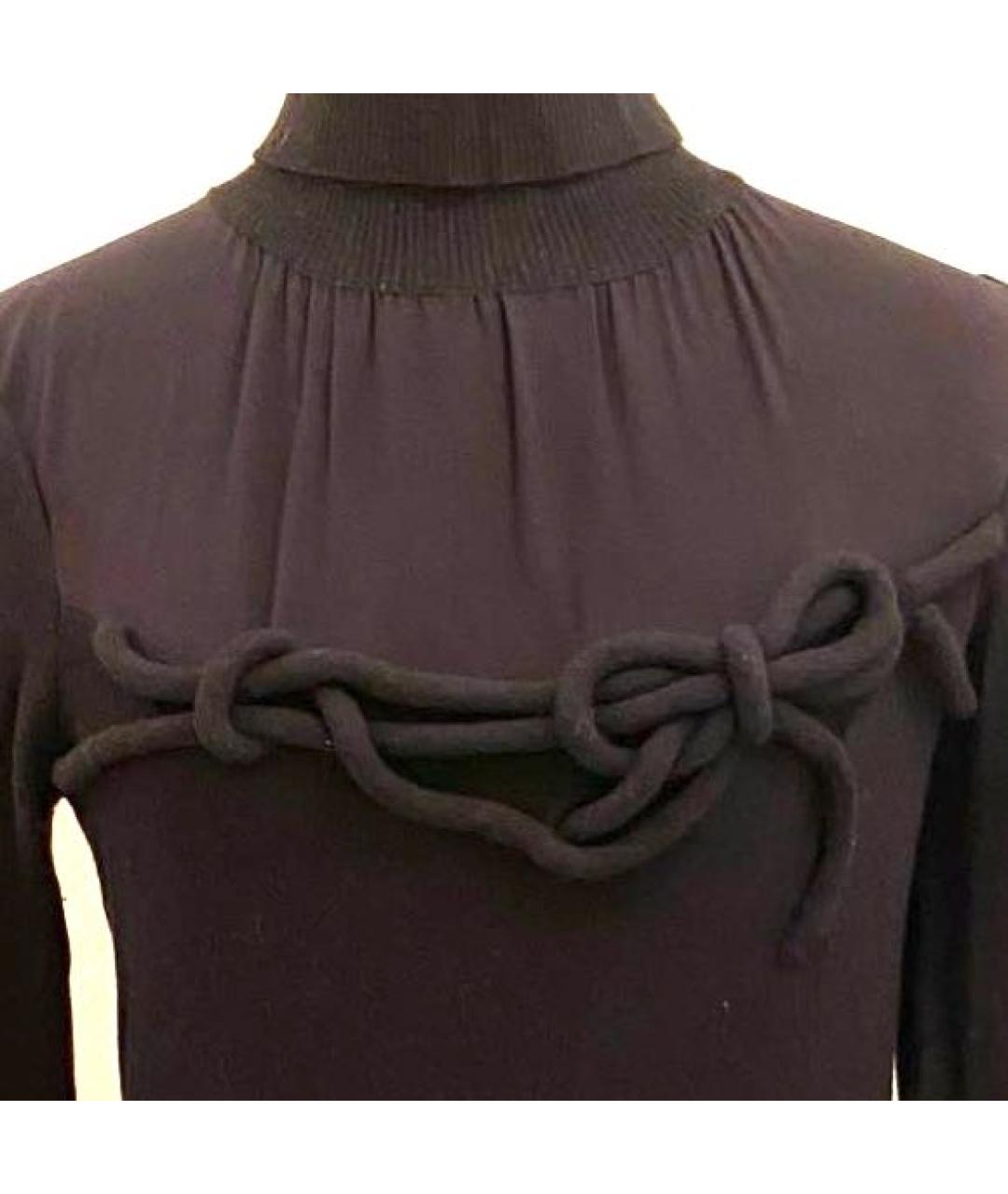 RED VALENTINO Черный джемпер / свитер, фото 3