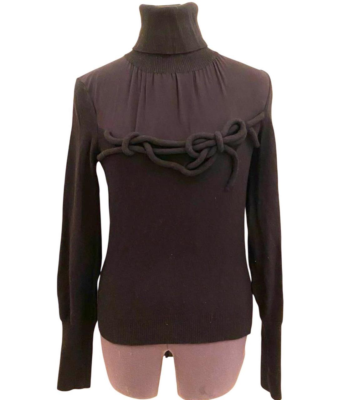 RED VALENTINO Черный джемпер / свитер, фото 8