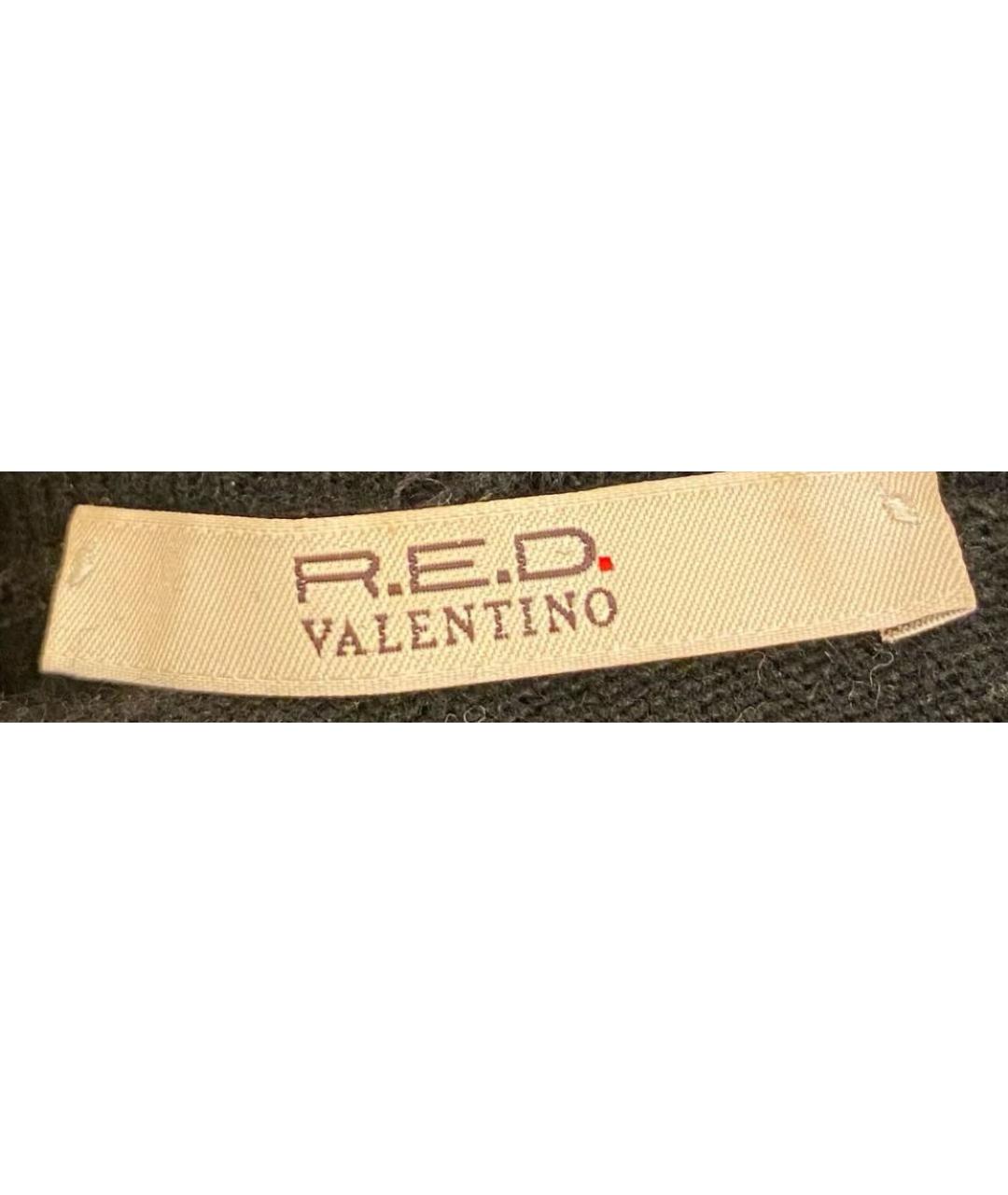 RED VALENTINO Черный джемпер / свитер, фото 4