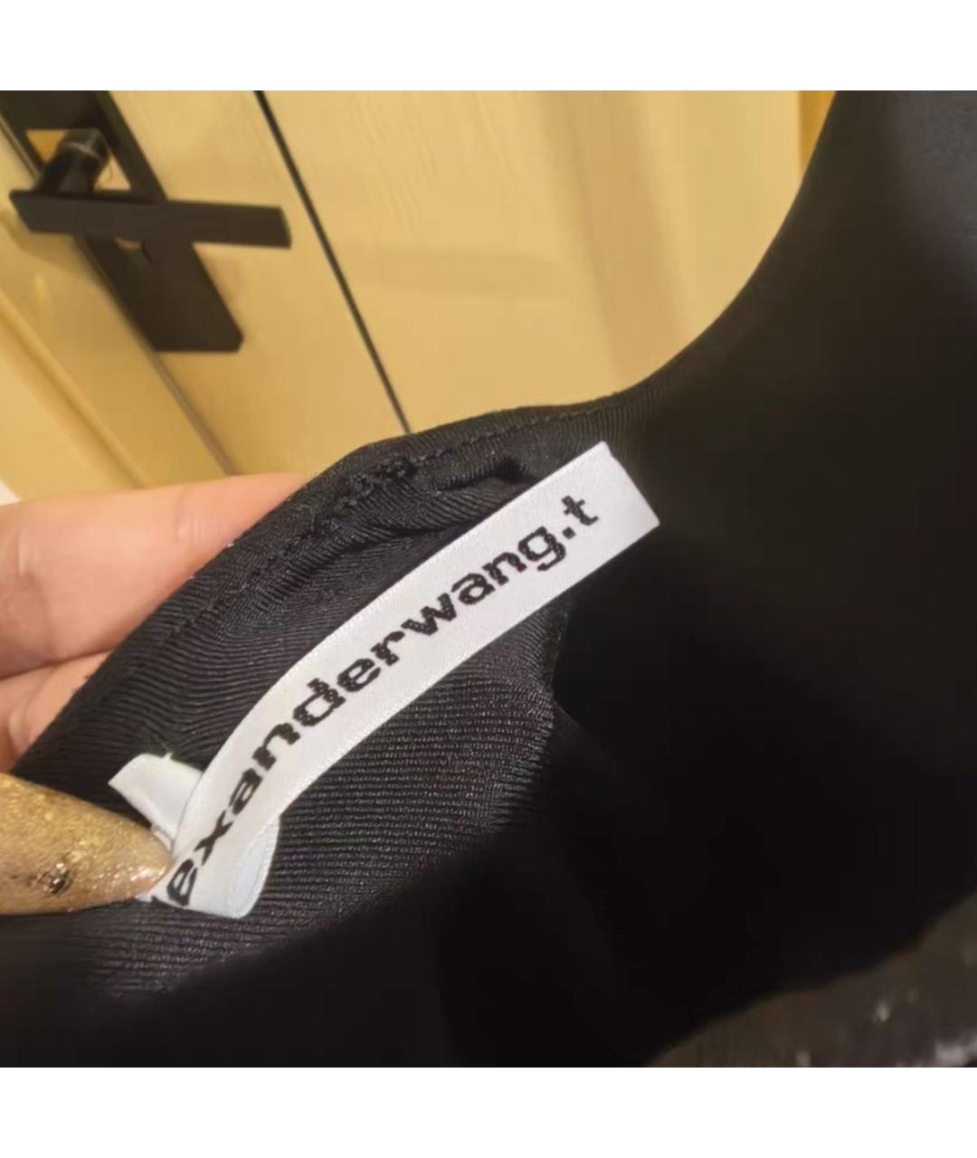 ALEXANDER WANG Черное повседневное платье, фото 4