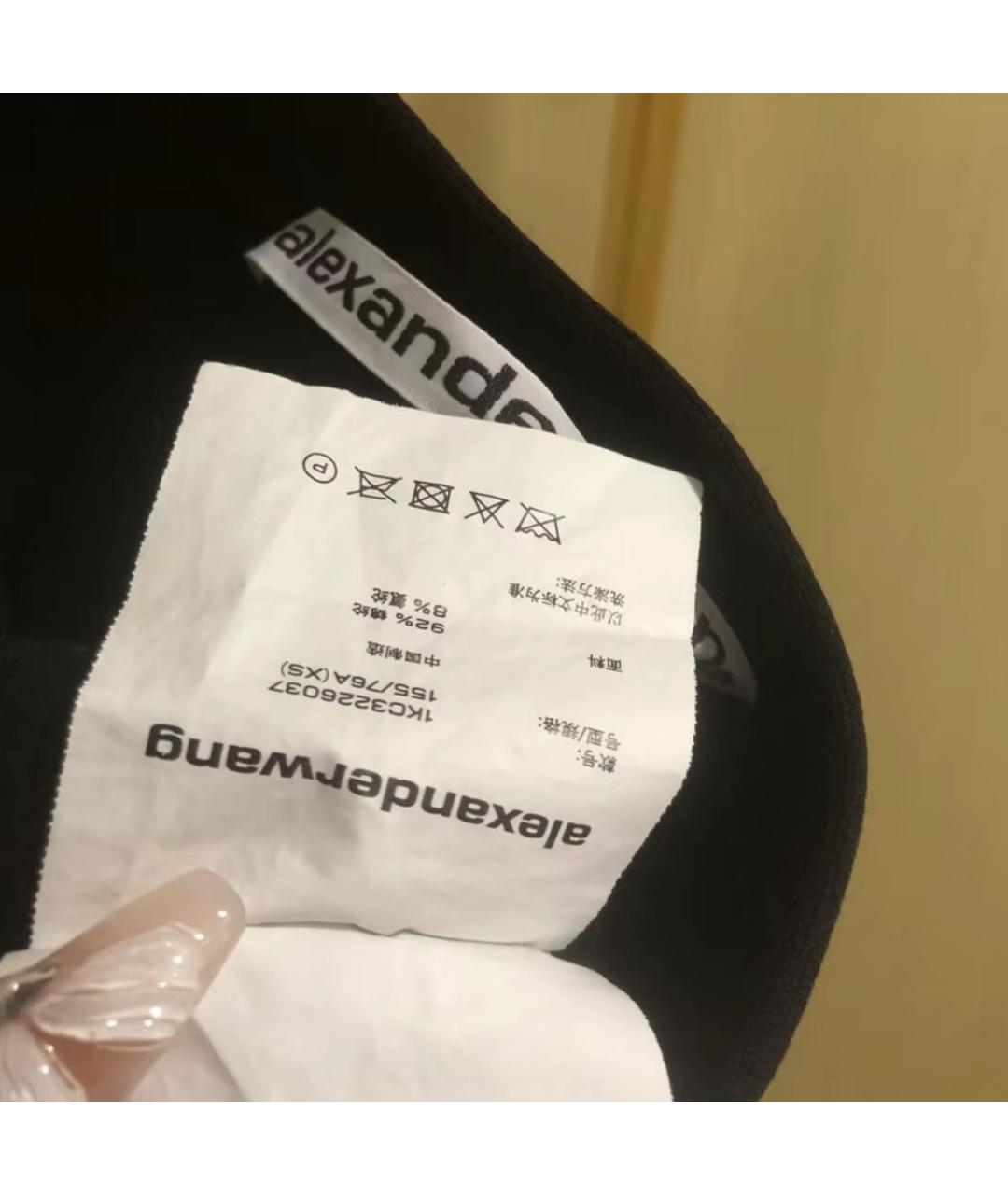 ALEXANDER WANG Черное коктейльное платье, фото 4