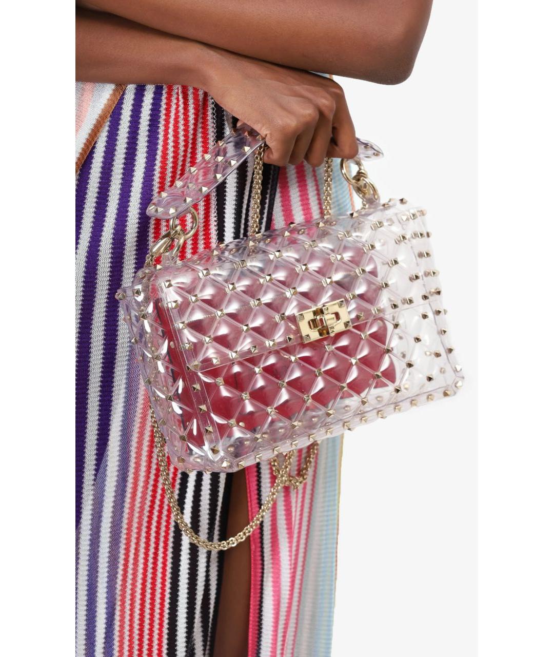 VALENTINO Красная сумка с короткими ручками, фото 8