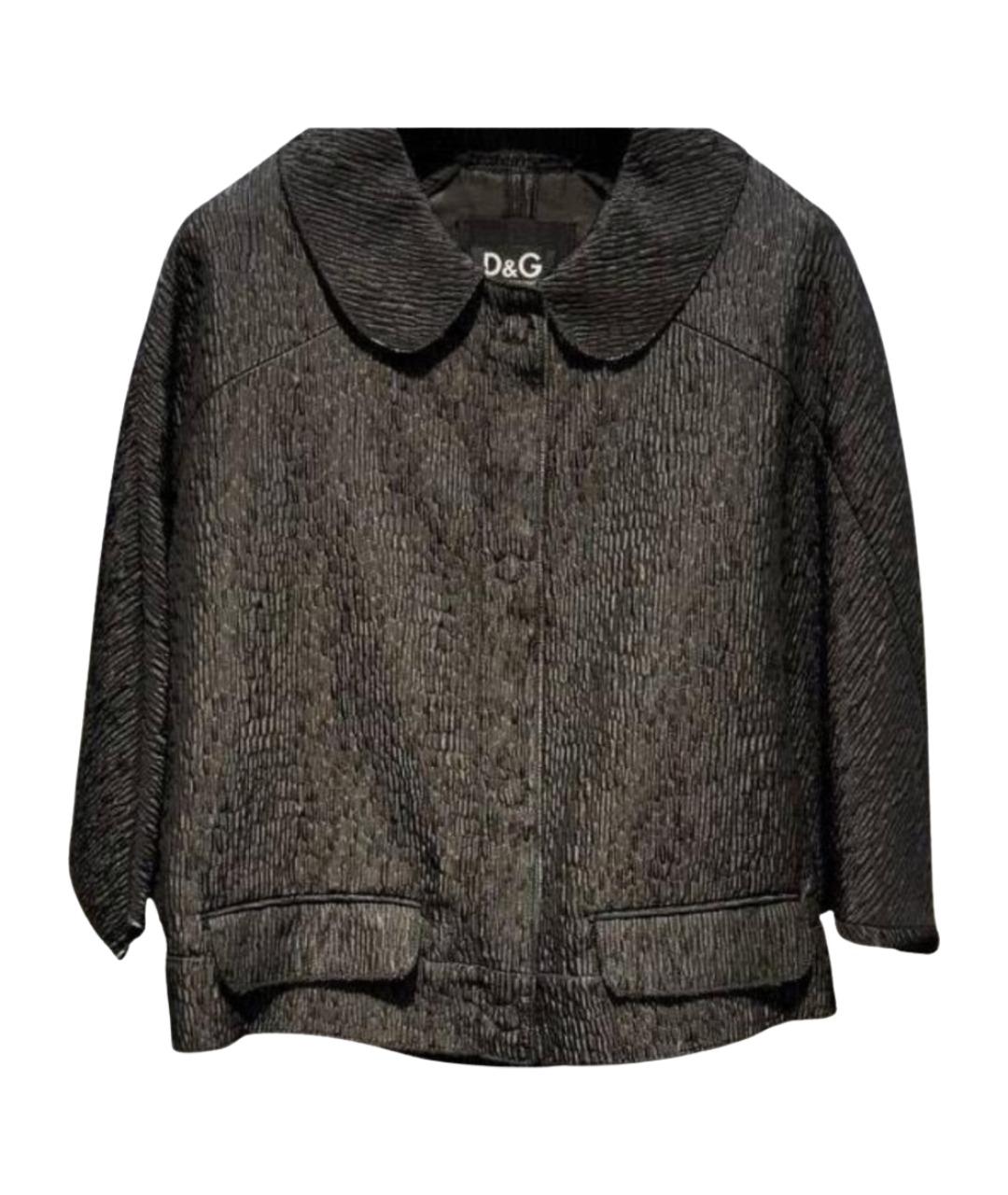 DOLCE&GABBANA Черный жакет/пиджак, фото 1