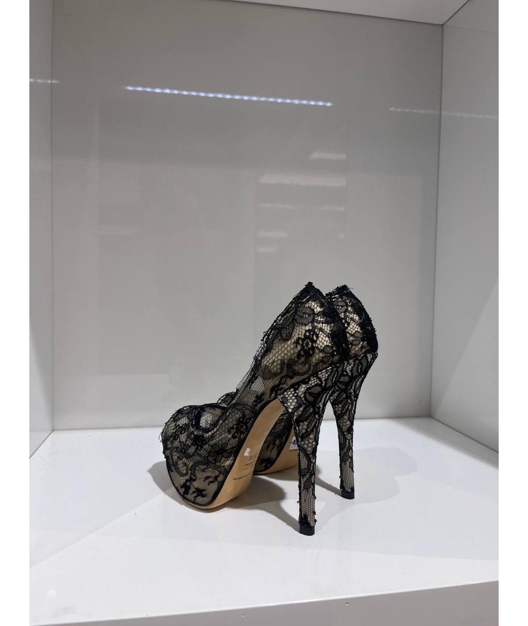 DOLCE&GABBANA Бежевые текстильные туфли, фото 3