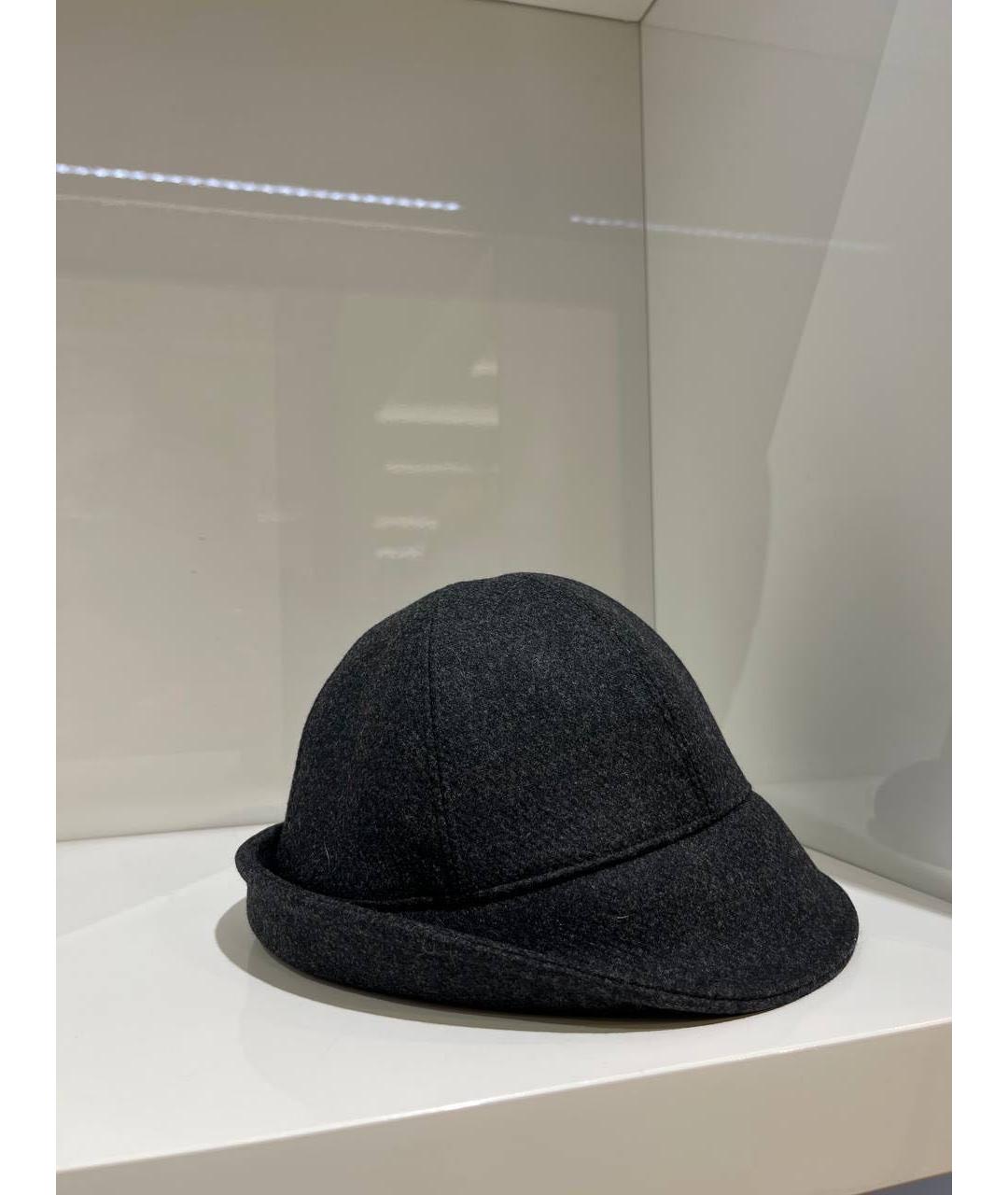 DOLCE&GABBANA Черная шляпа, фото 2