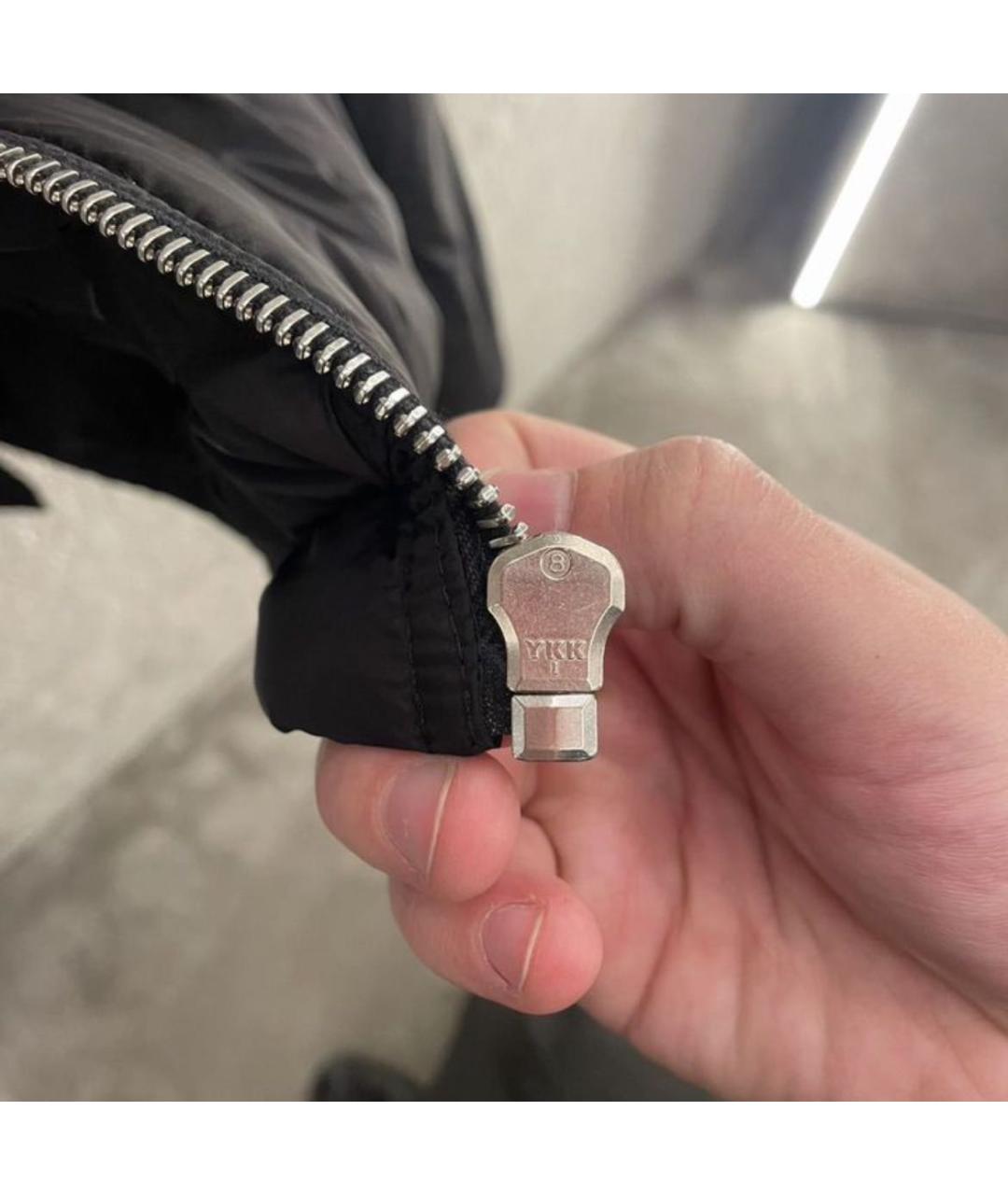 RICK OWENS Черная полиэстеровая куртка, фото 8