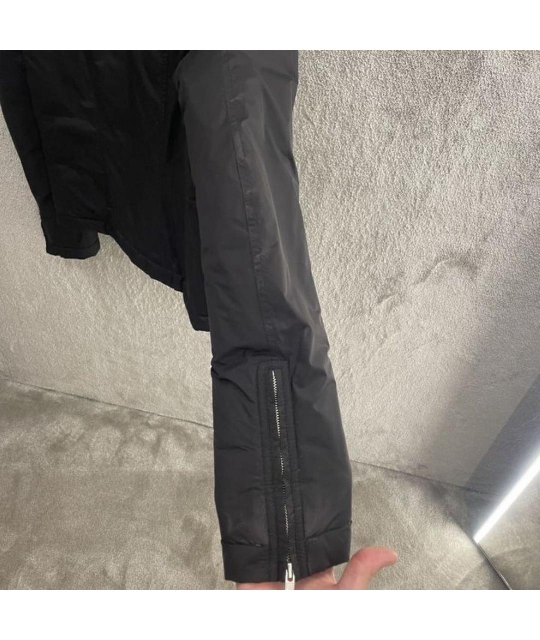 RICK OWENS Черная полиэстеровая куртка, фото 4