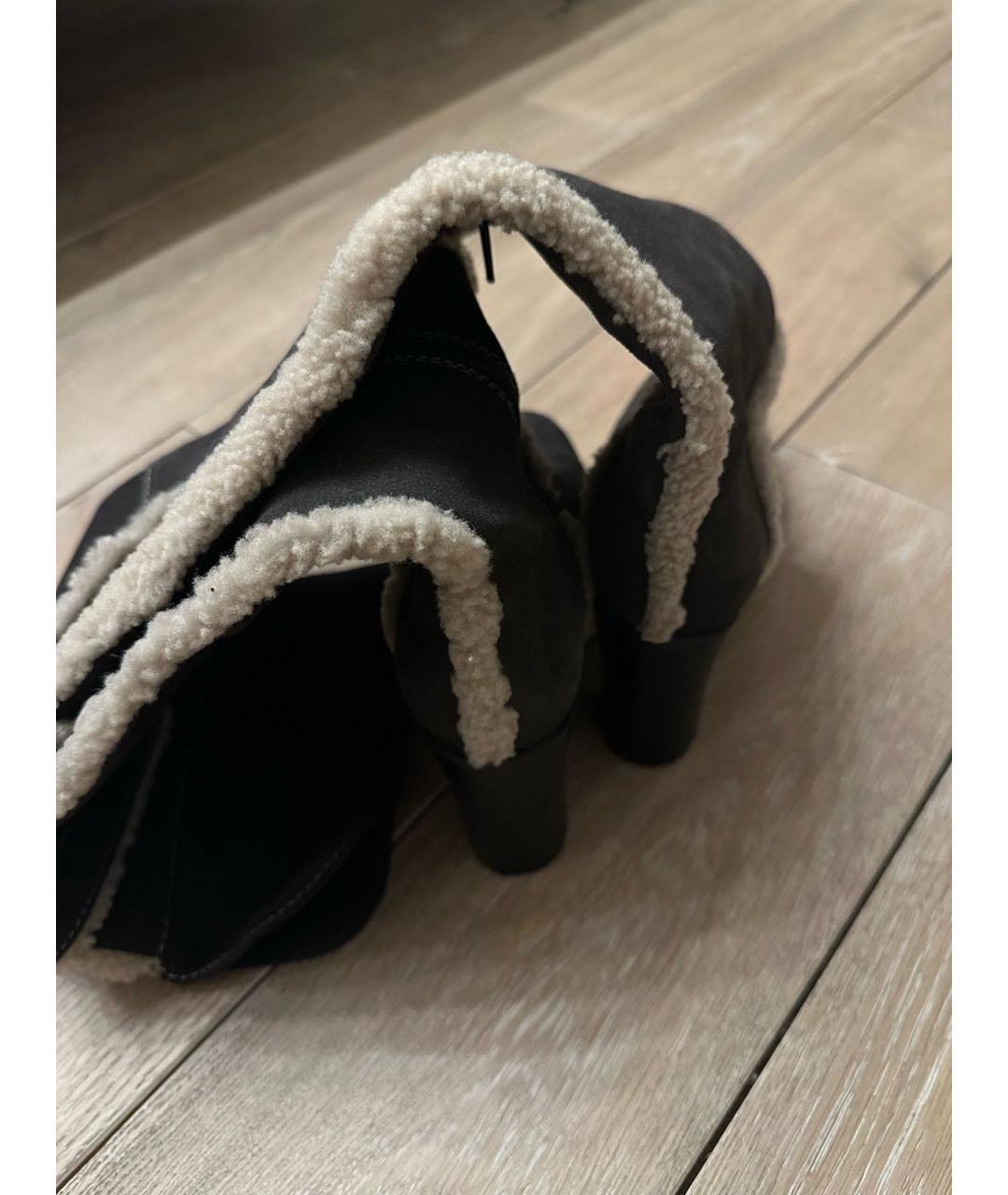 SEE BY CHLOE Коричневые замшевые сапоги, фото 4