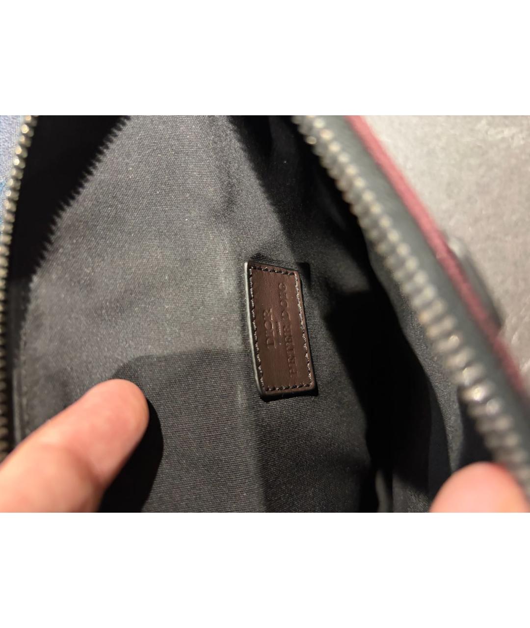 CHRISTIAN DIOR Мульти деним сумка на плечо, фото 4