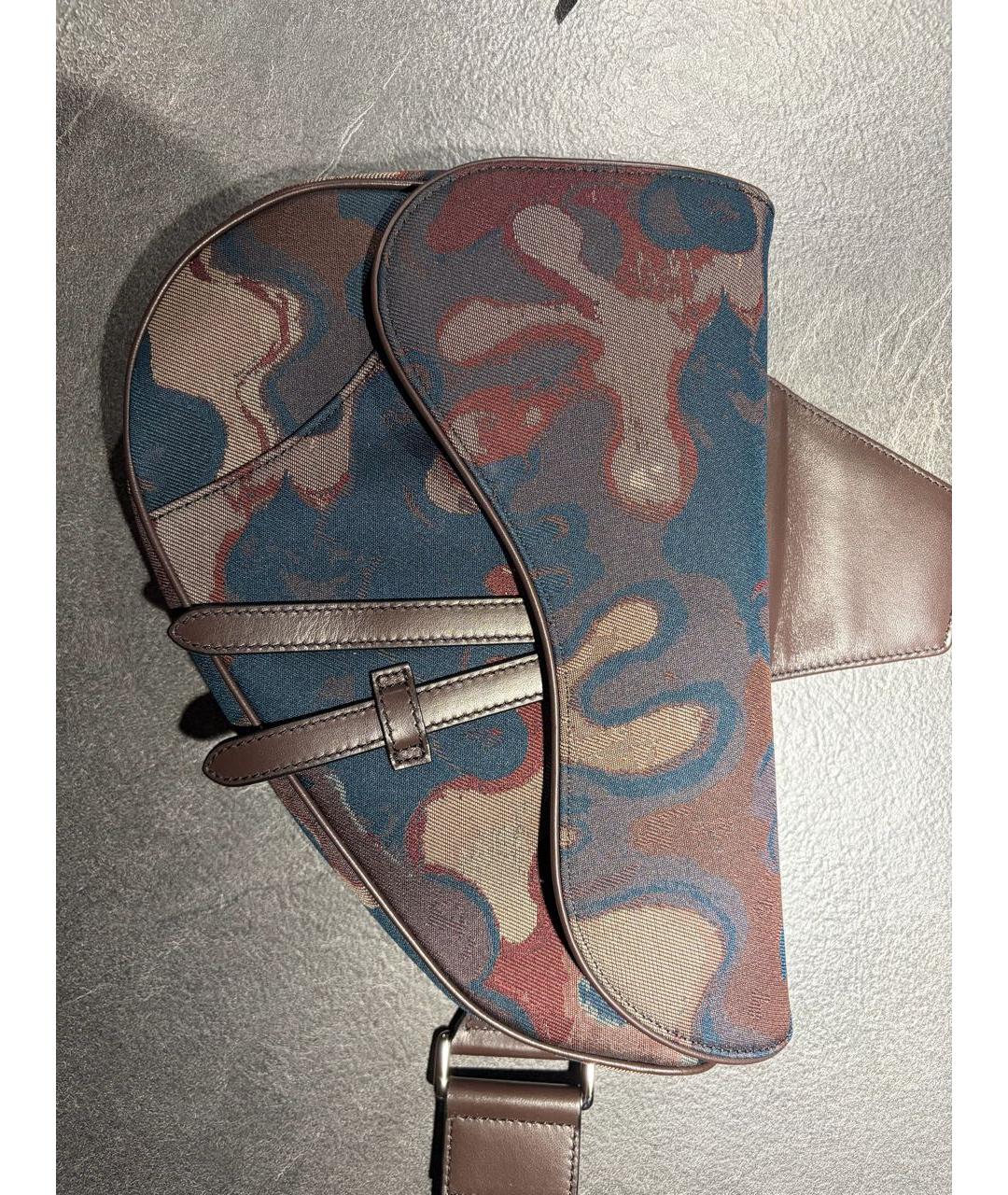 CHRISTIAN DIOR Мульти деним сумка на плечо, фото 2