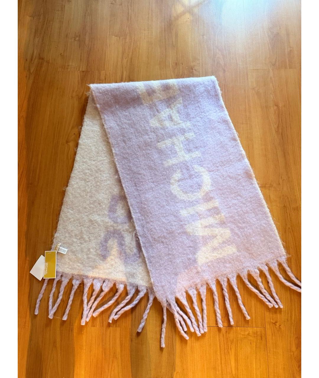 MICHAEL KORS Фиолетовый шарф, фото 4