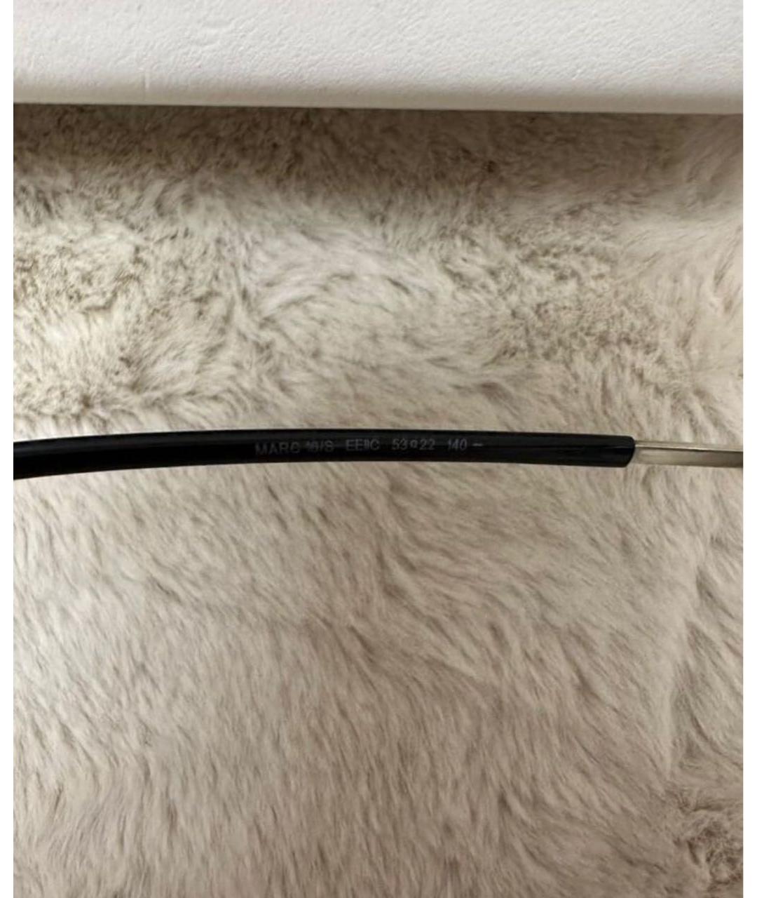 MARC JACOBS Серебряные металлические солнцезащитные очки, фото 4