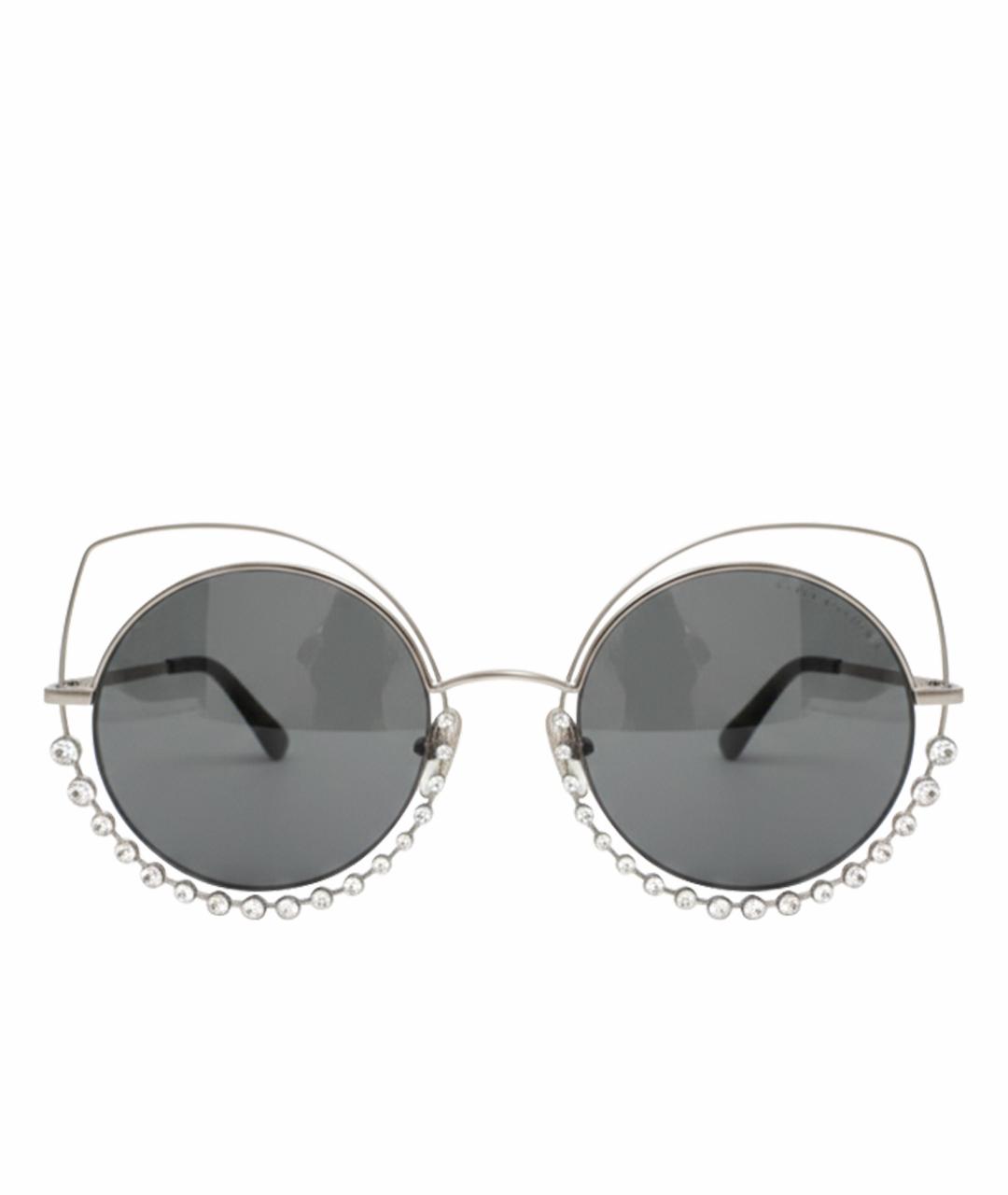 MARC JACOBS Серебряные металлические солнцезащитные очки, фото 1