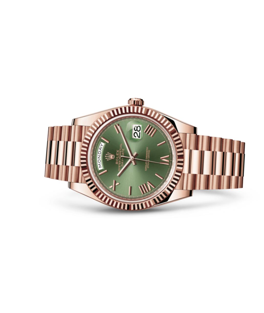 ROLEX Золотые часы из розового золота, фото 3