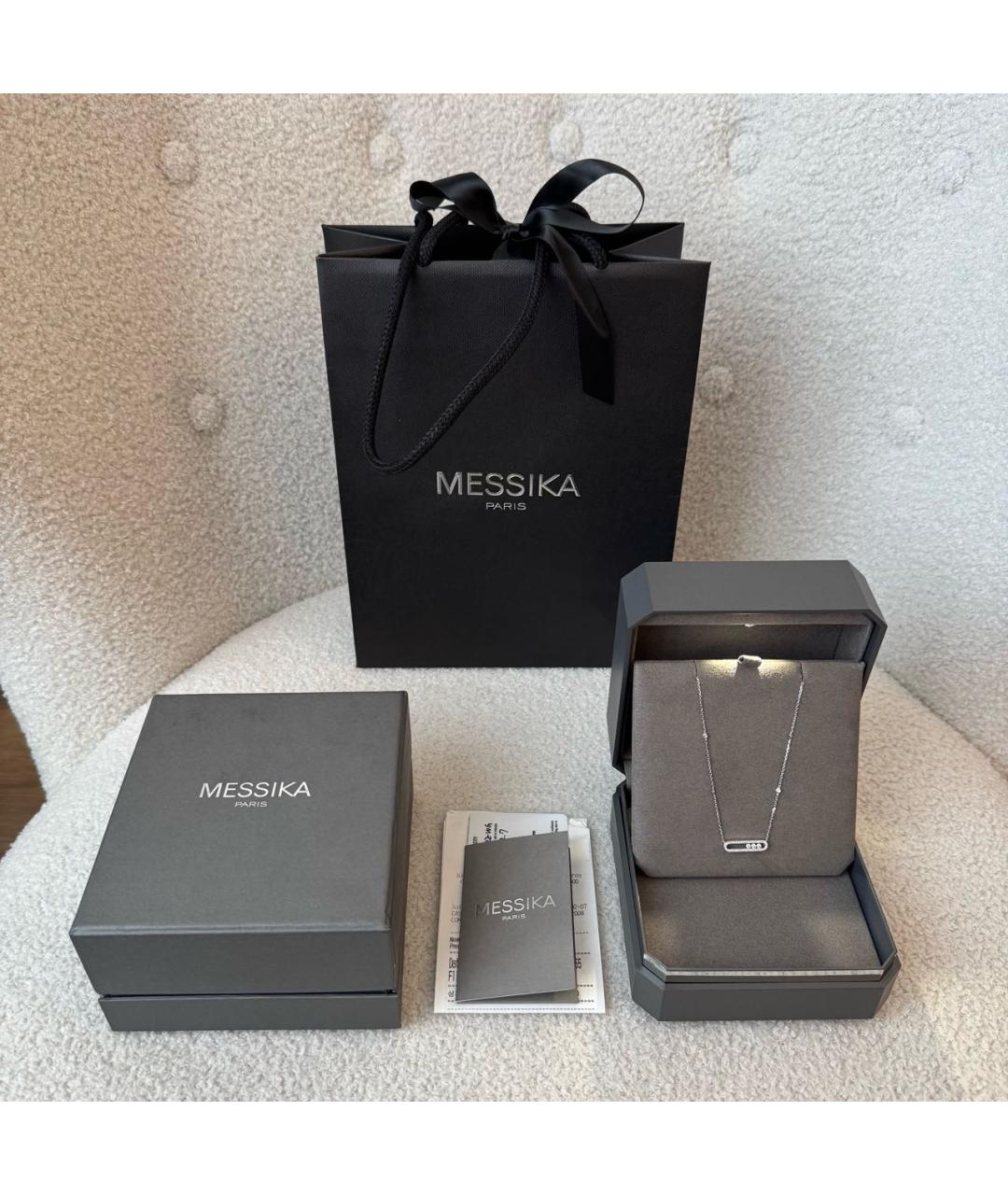 MESSIKA Серебряное колье из белого золота, фото 3