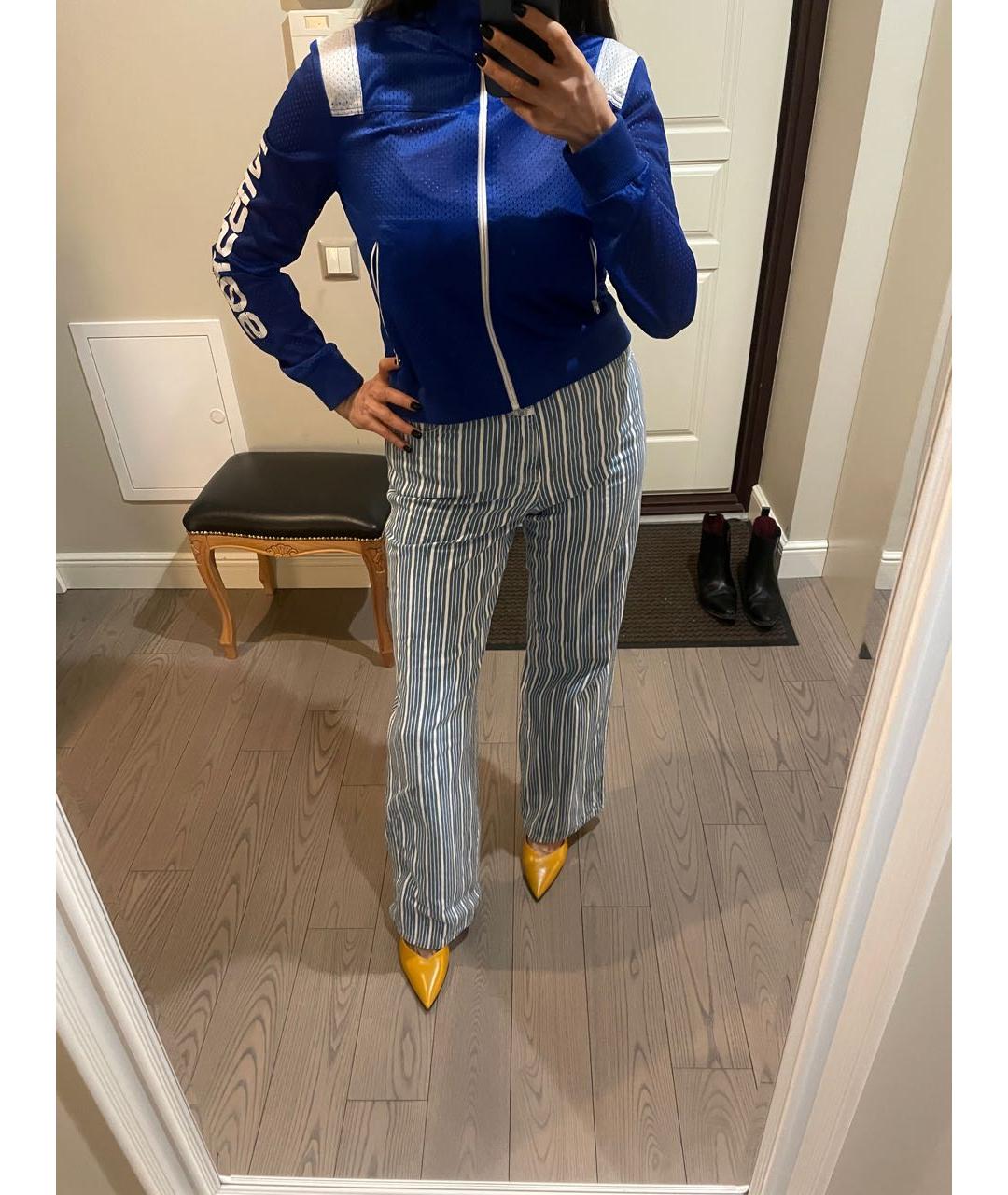 RED VALENTINO Синяя куртка, фото 5