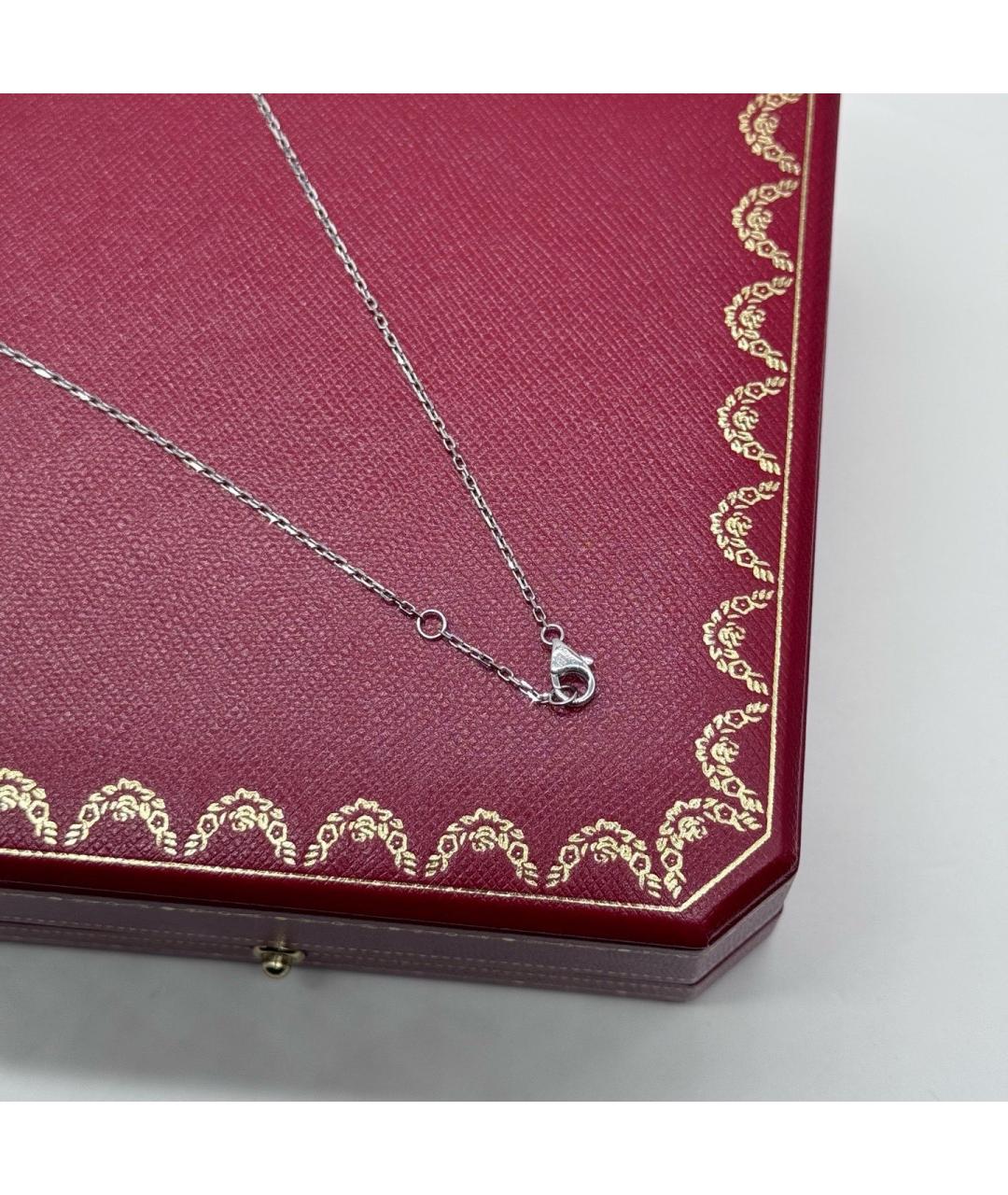 CARTIER Серебряное колье из белого золота, фото 6
