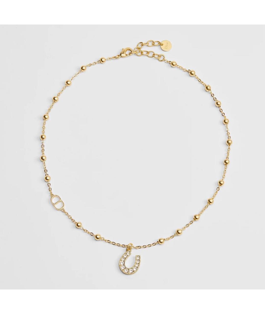 CHRISTIAN DIOR Золотое колье, фото 4
